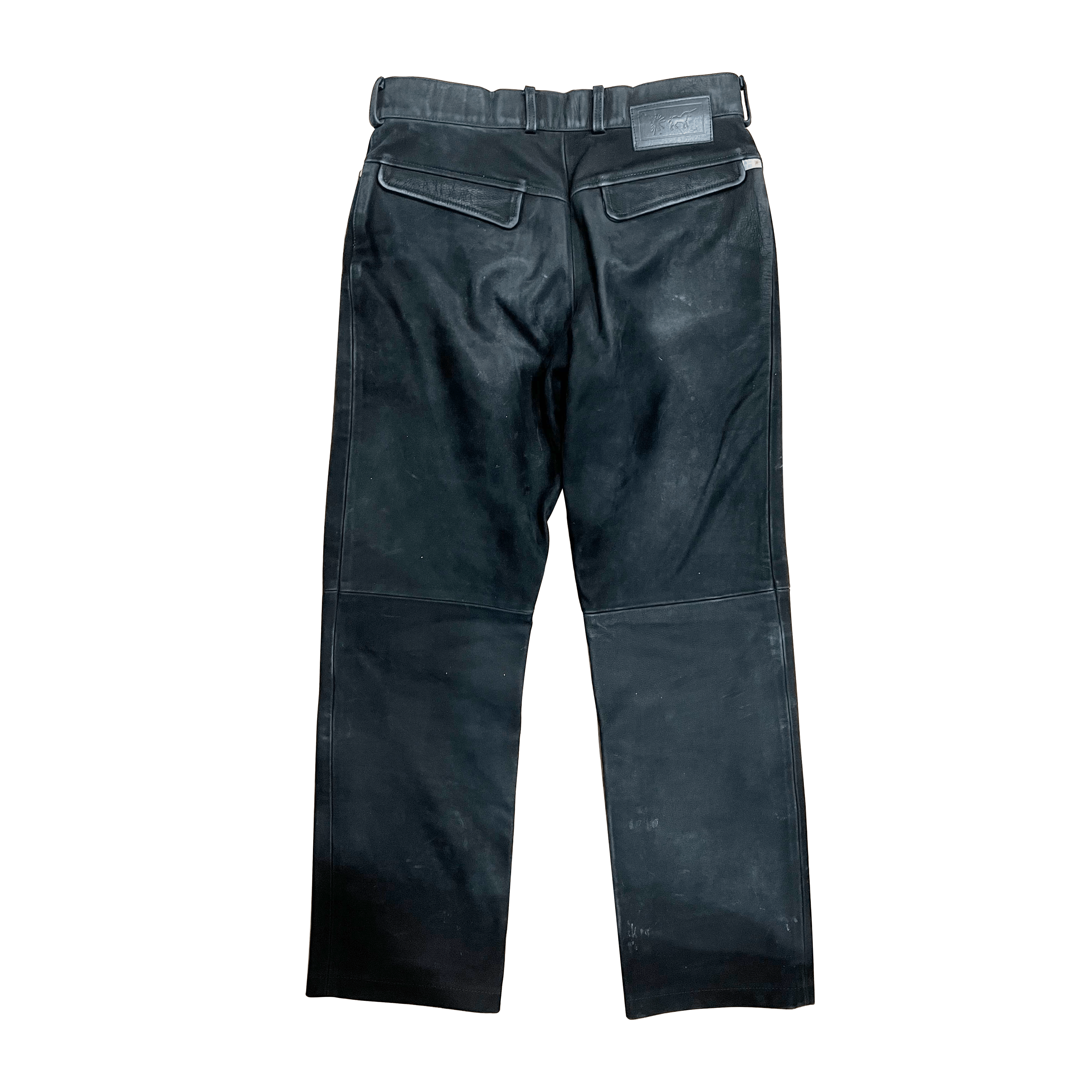 Maison MIHARA YASUHIRO Miharayasuhiro Cowhide Leather Pants Size US 30 / EU 46 - 2 Thumbnail