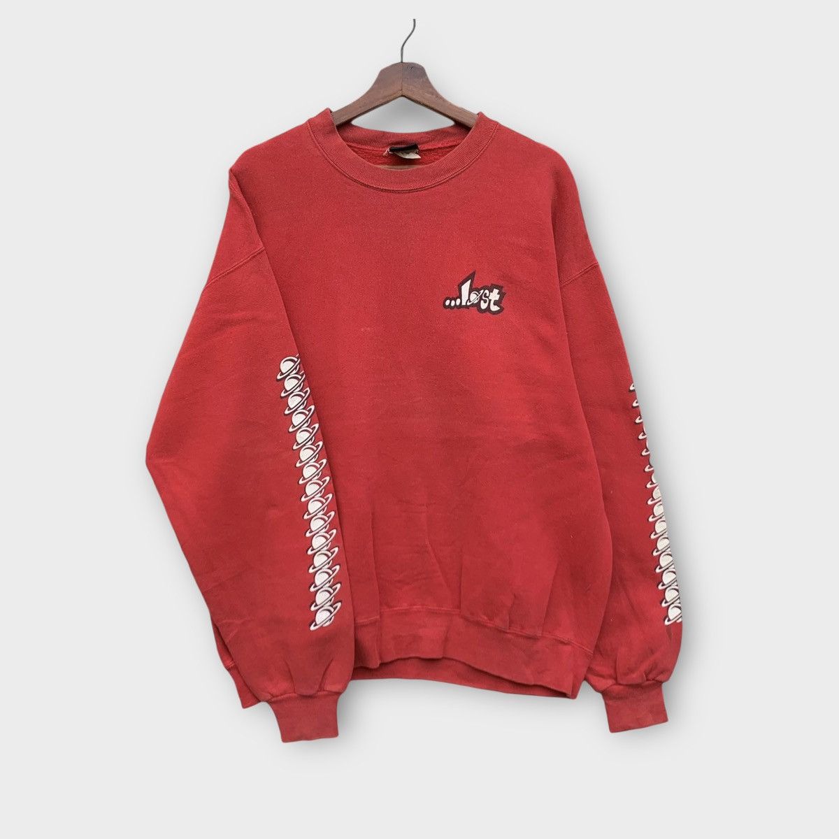 Lost Enterprises × Vintage Vintage 90s Lost Enterprises Sweatshirt Skateboard surfboard Size L / US 10 / IT 46 - 2 Thumbnail