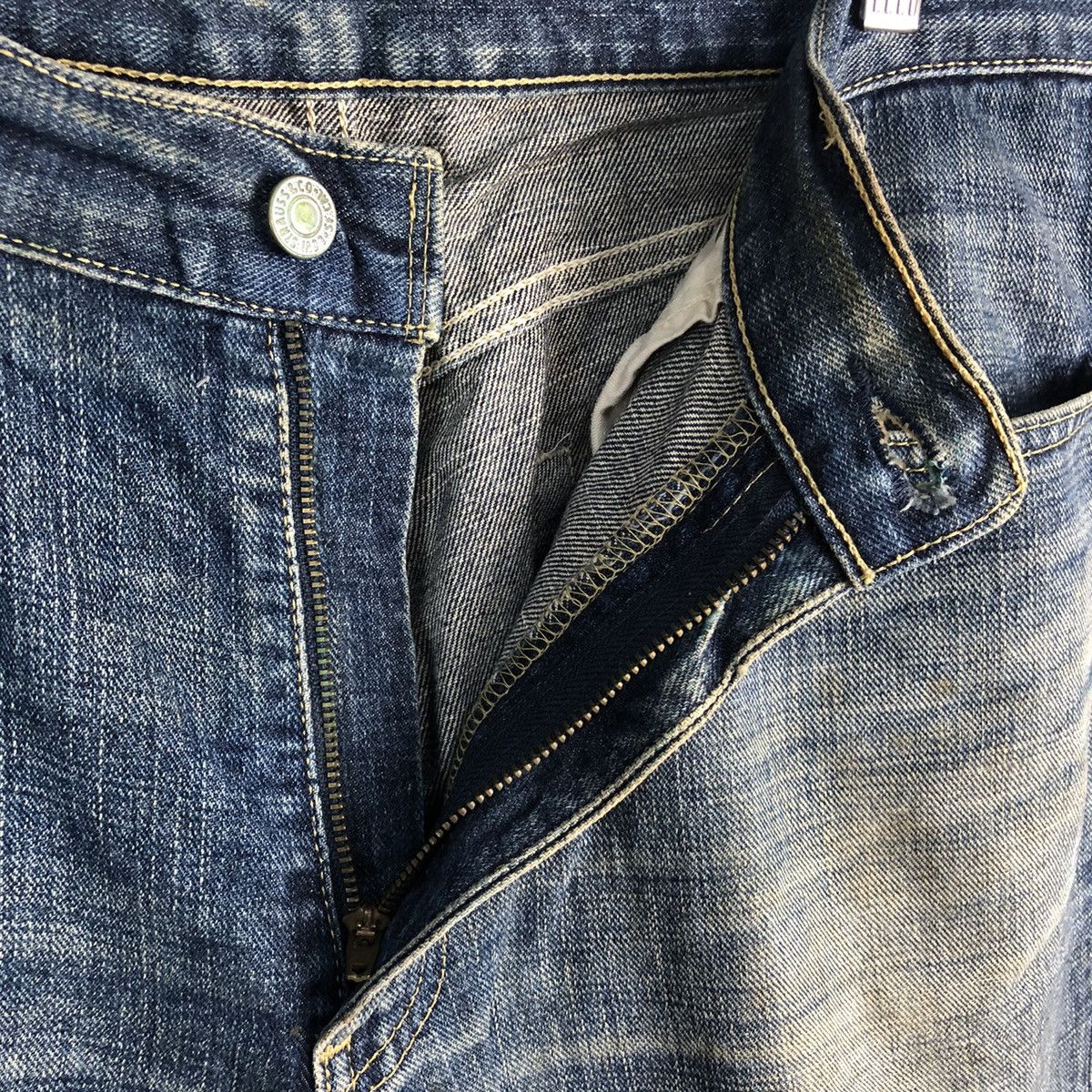 Levi's Levis 533 Blue Denim ripped distressed Pants #A2609 Size US 36 / EU 52 - 13 Thumbnail