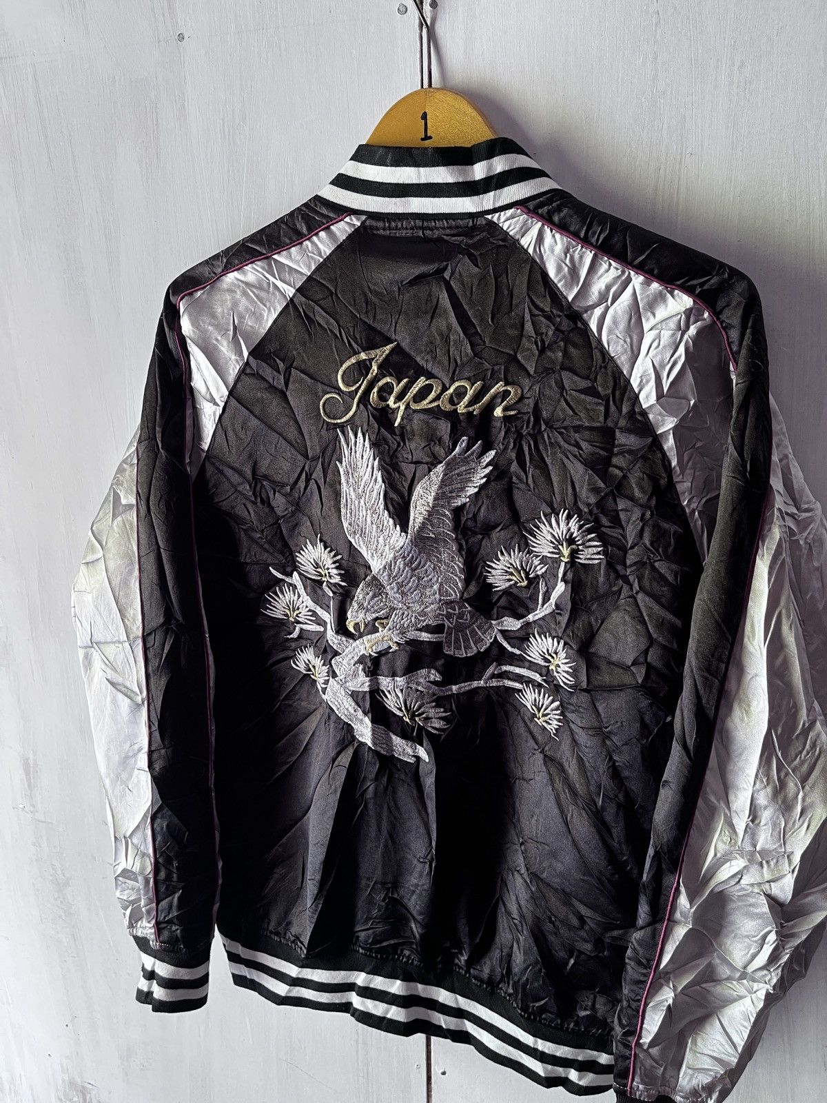 Japanese Brand JAPANESE HALHAM SUKAJAN BOMBER Size US L / EU 52-54 / 3 - 5 Thumbnail