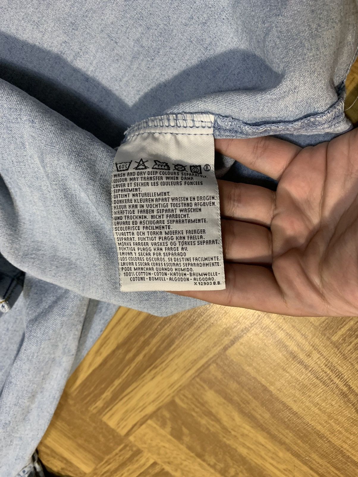 Levi's × Vintage Rare LEVI'S Vintage 80's Men's Light Blue Western Shirt XXL Size US XXL / EU 58 / 5 - 7 Thumbnail