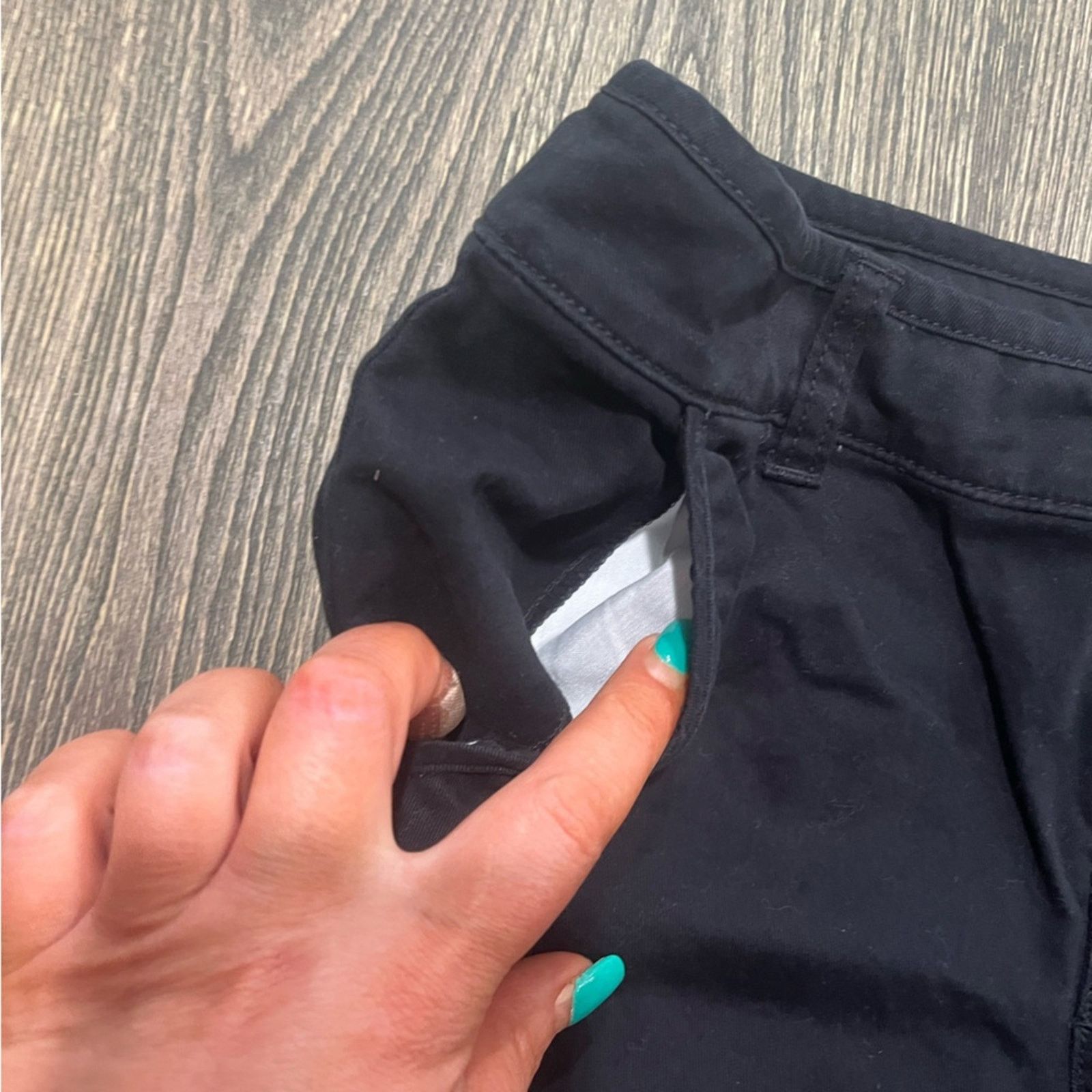 American Eagle Outfitters American Eagle Midi Shorts Mid-Rise Super Stretch Cotton Size 28" / US 6 / IT 42 - 3 Thumbnail