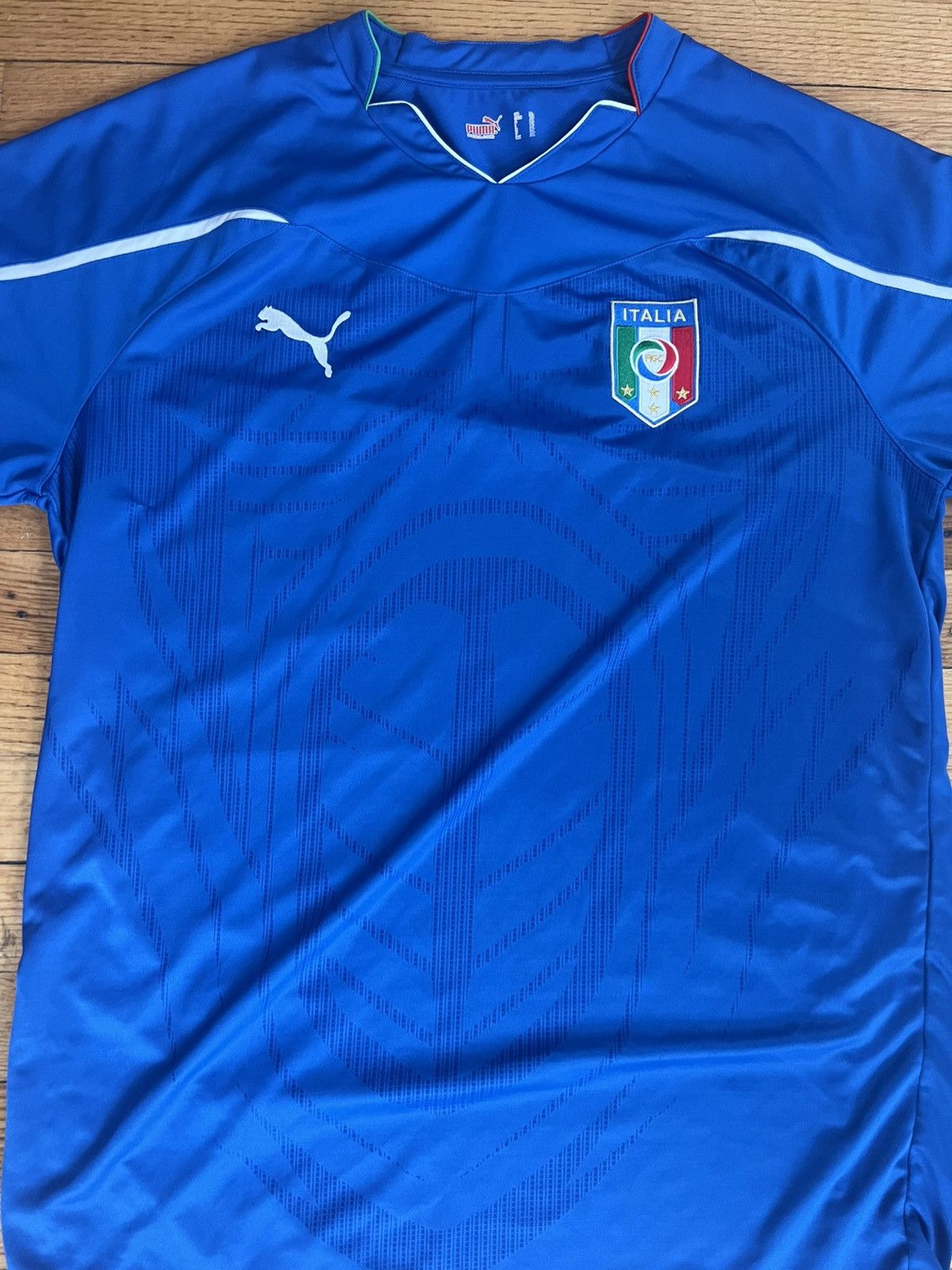 Puma × Vintage Vintage Italian National Football Team Jersey Size US L / EU 52-54 / 3 - 2 Thumbnail