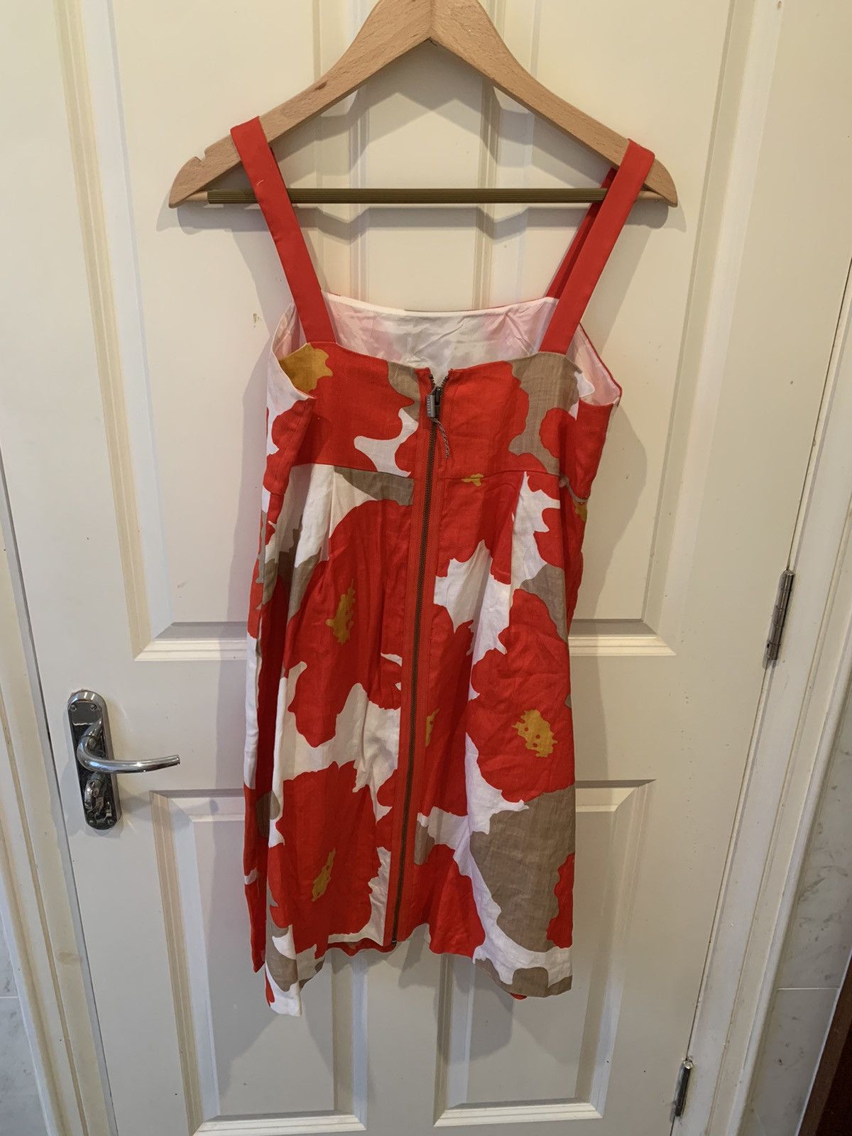 Other Orange Floral Mid-Length Jesiré Dress Size M / US 6-8 / IT 42-44 - 5 Thumbnail