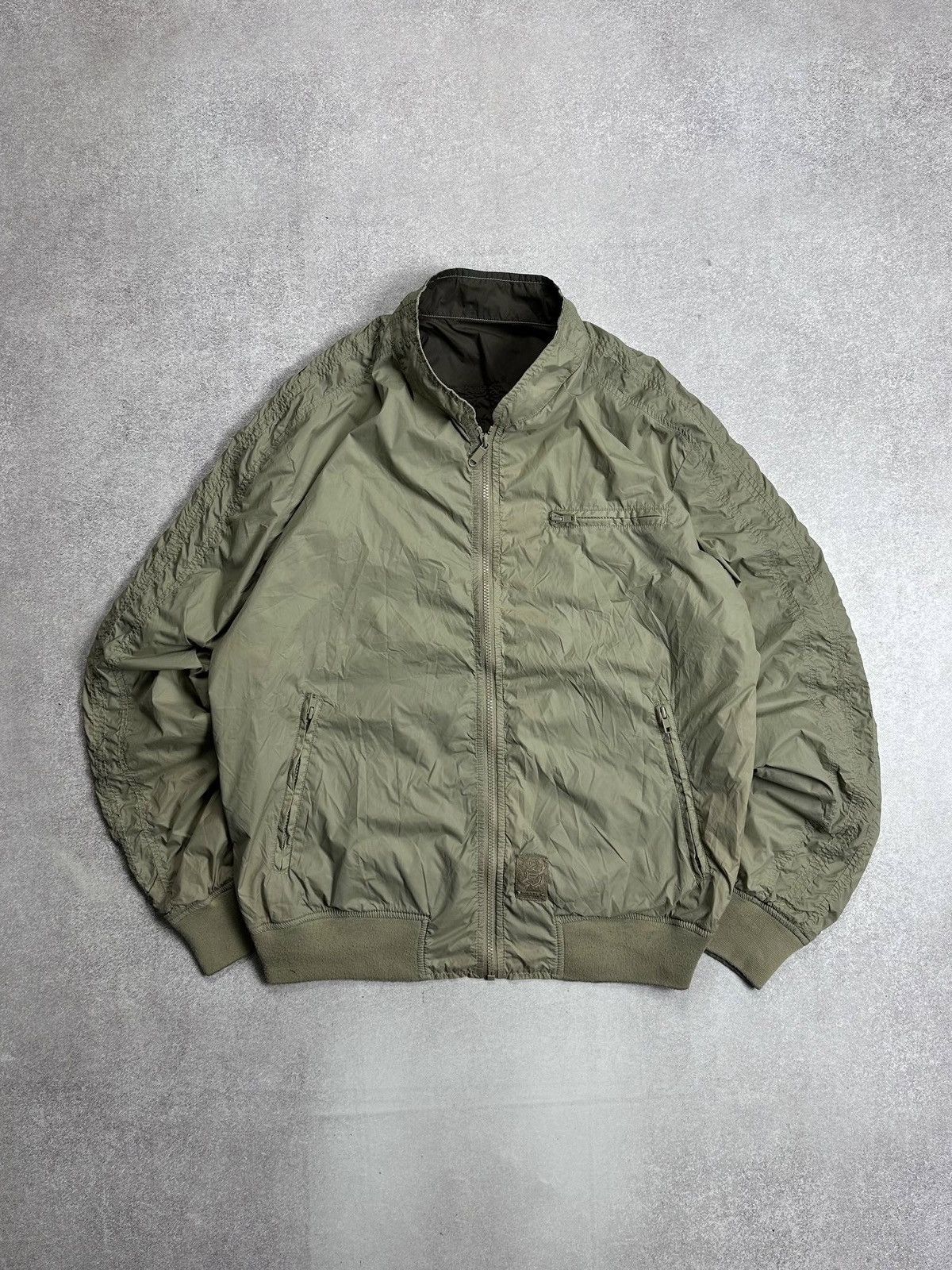 Diesel Vintage Diesel Club Reversible Nylon Y2K Bomber Jacket XXL Size US XXL / EU 58 / 5 - 8 Thumbnail