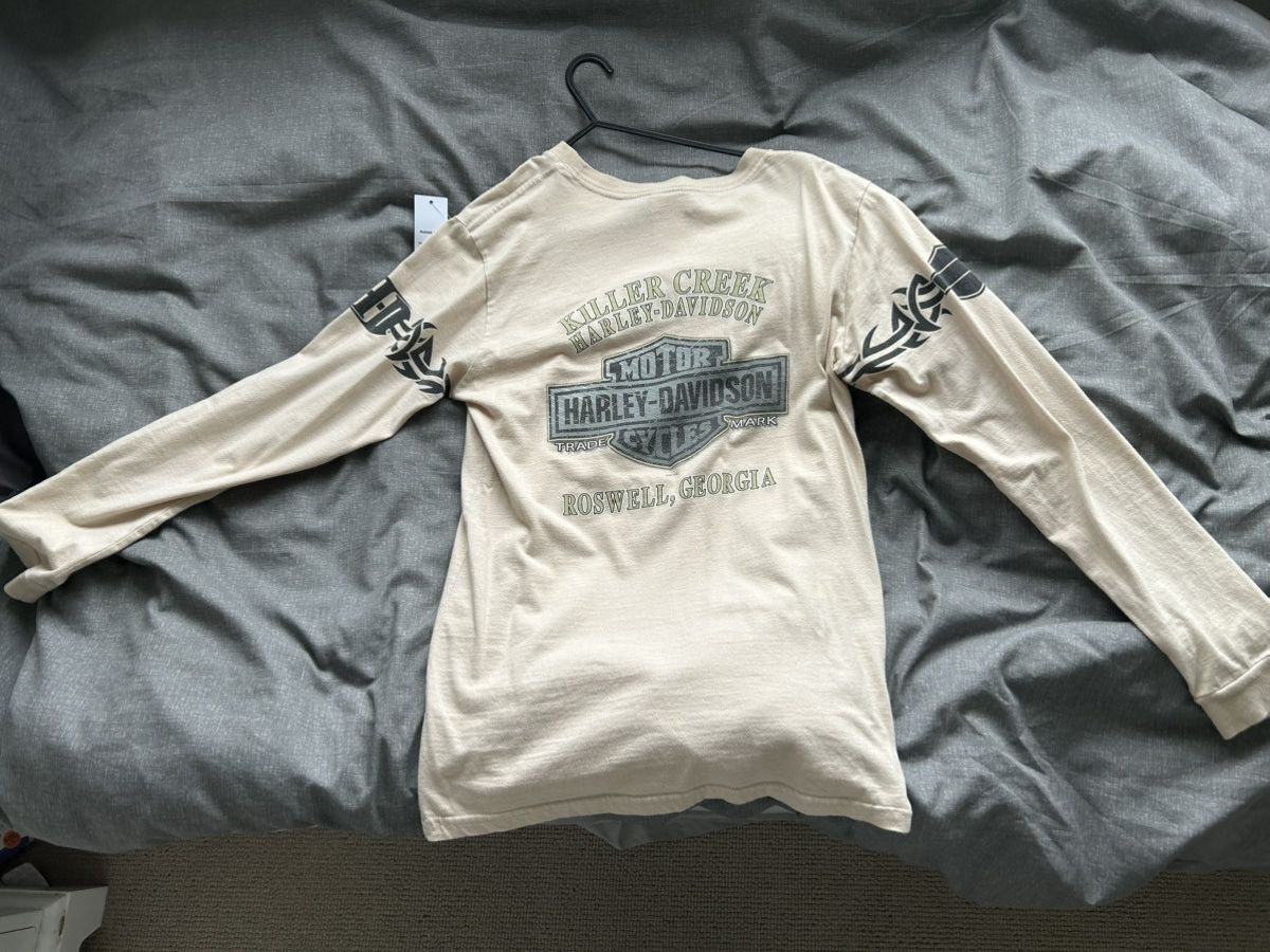 Harley Davidson Vintage Harley Davidson Killer Creek Long sleeve t-shirt Size US M / EU 48-50 / 2 - 5 Thumbnail