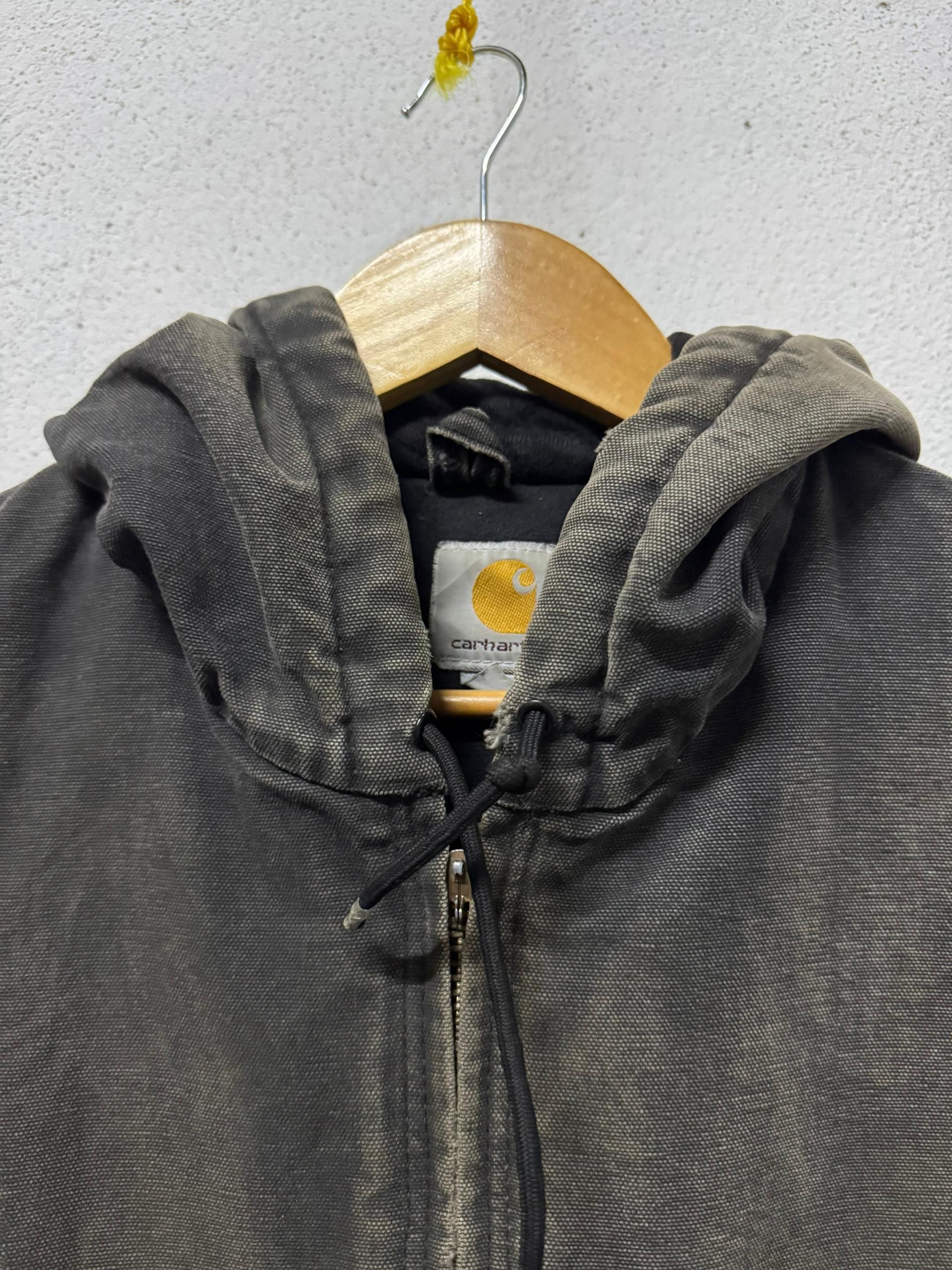 Carhartt Vintage sunfaded distressed carhatt hooded jacket workwear Size US M / EU 48-50 / 2 - 8 Thumbnail
