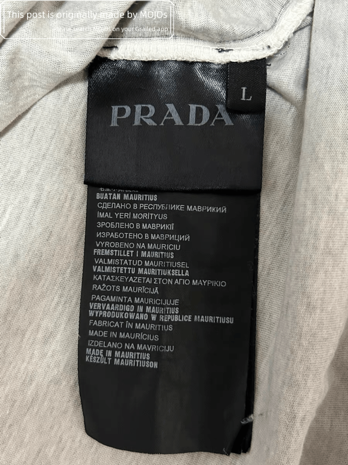 Prada Prada Figure Painting Tee (Black) Size US L / EU 52-54 / 3 - 8 Thumbnail