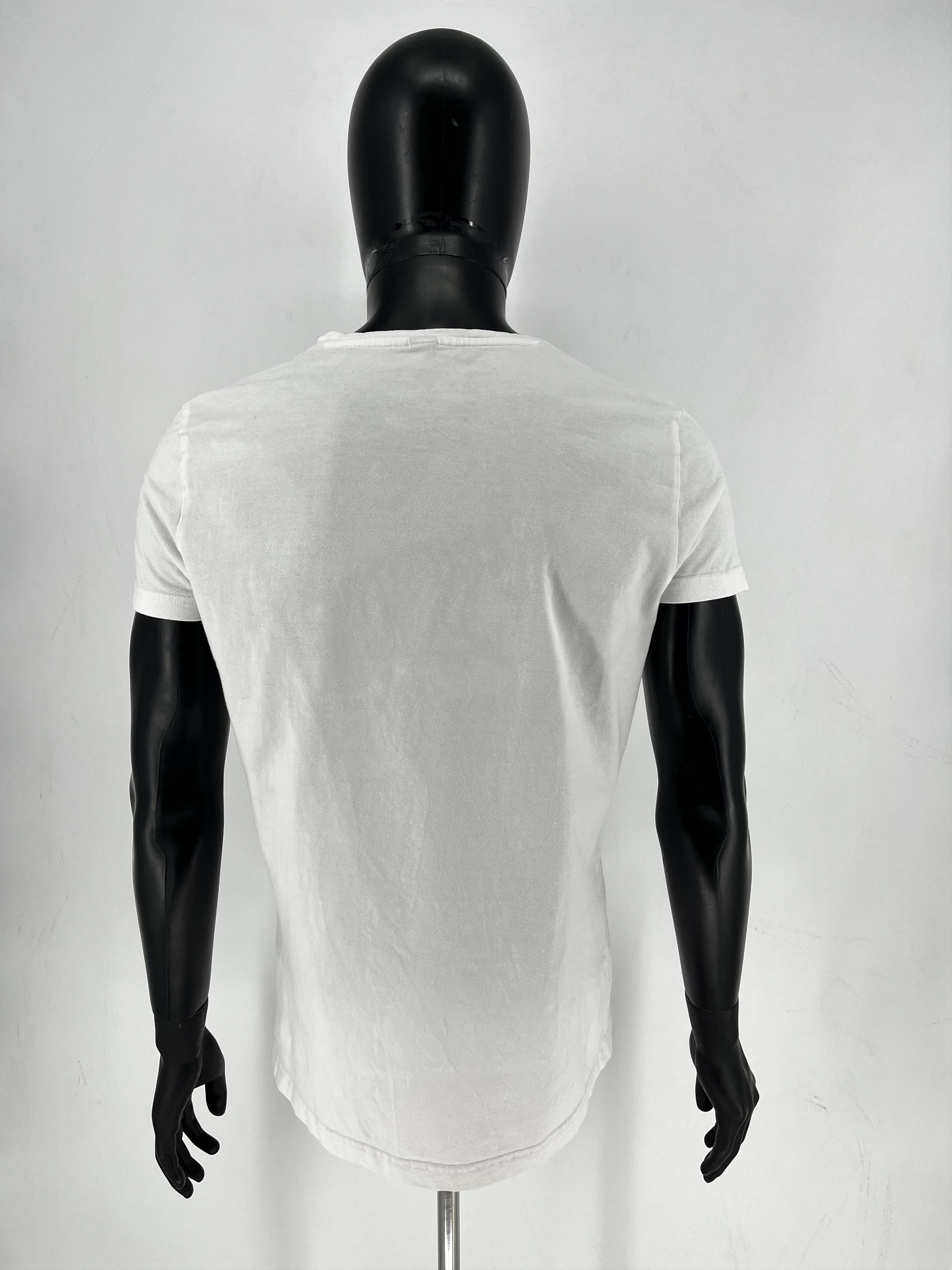 MA.STRUM Ma.Strum vintage white T-shirt central logo plane Size US S / EU 44-46 / 1 - 10 Thumbnail