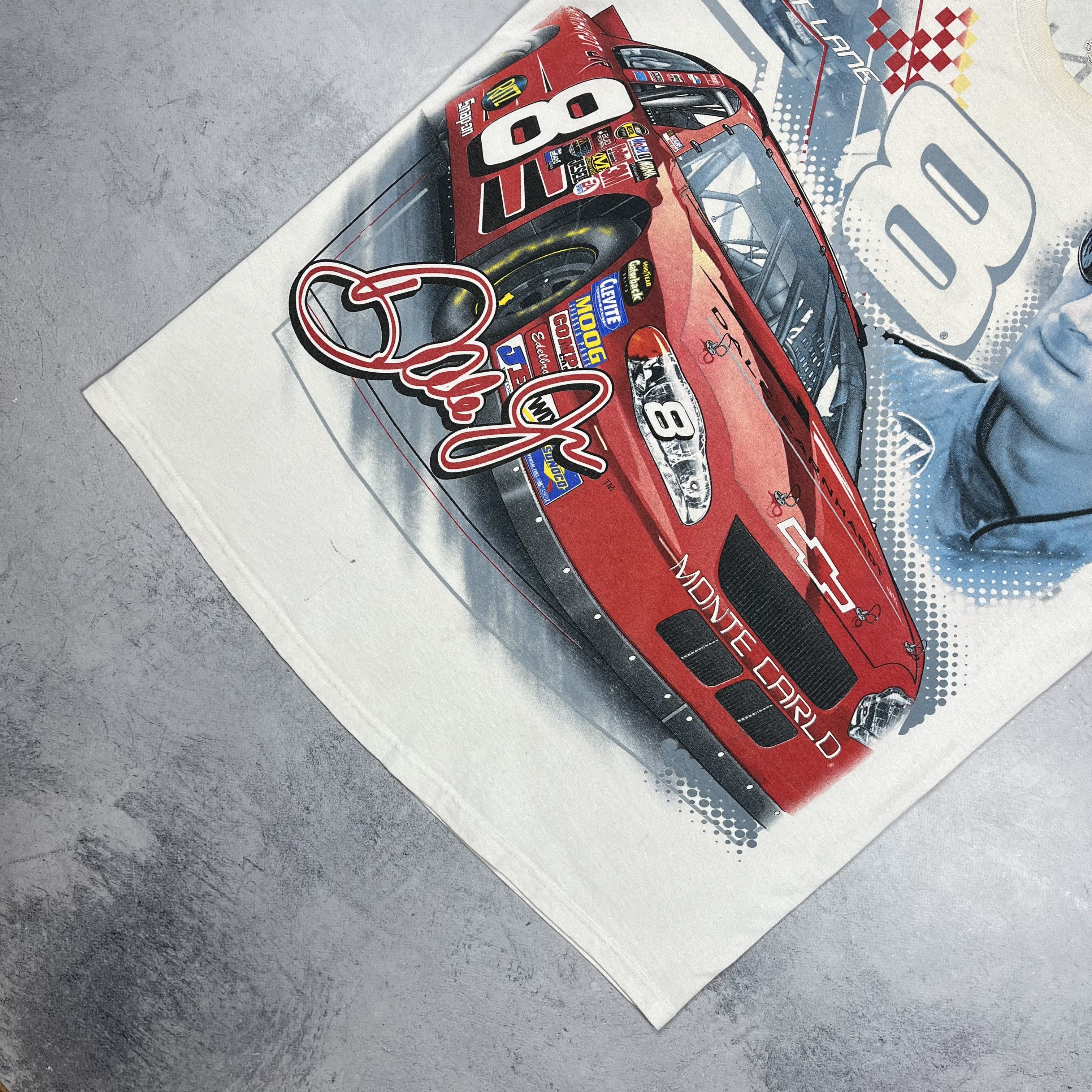 NASCAR Vintage Dale Earnhardt JR Nascar Racing T Shirt 00’s Size US L / EU 52-54 / 3 - 14 Thumbnail