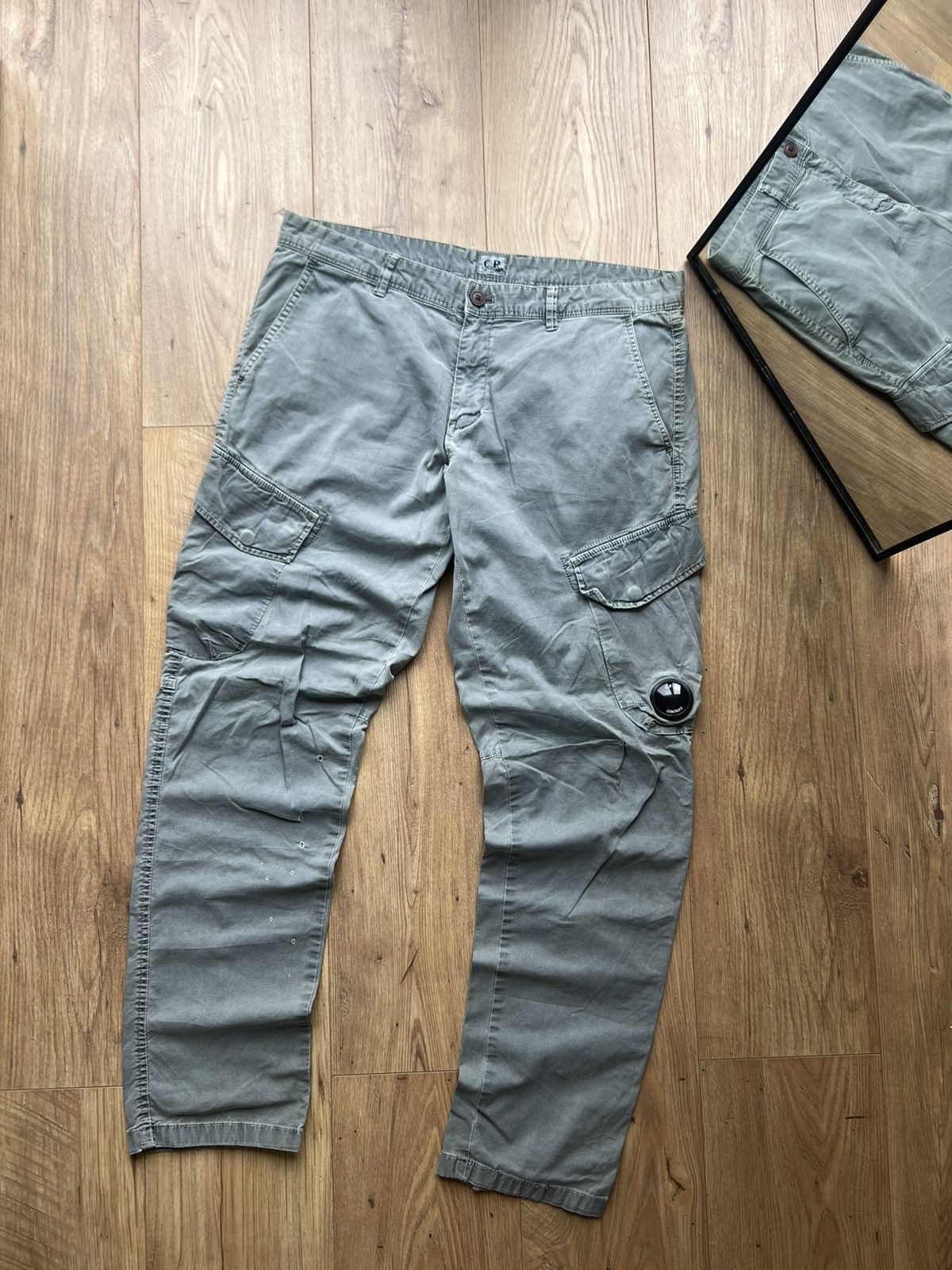 C.P. Company 00’s C.P. COMPANY CASUAL RARE BAGGY MULTIPOCKET CARGO PANTS Size US 34 / EU 50 - 1 Thumbnail