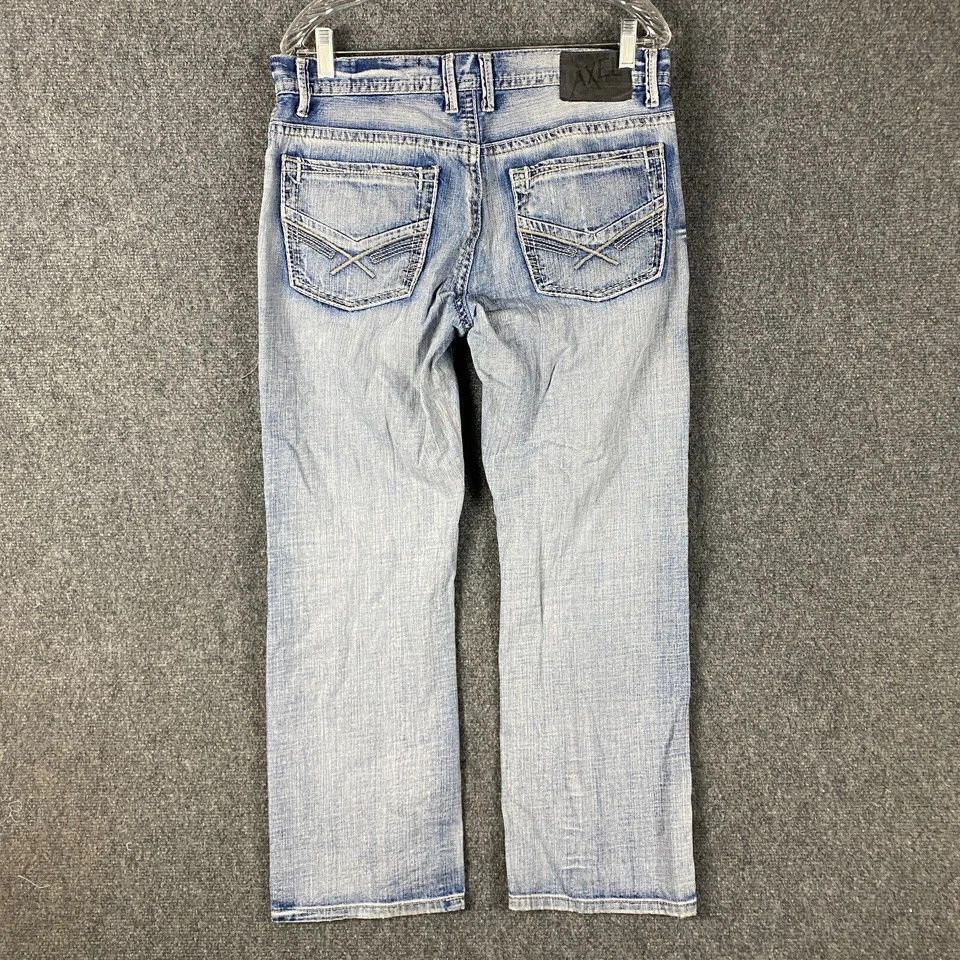 Other Axel Jeans Men's 34x30 Treadwell Denim Ripped 100% Cotton Size US 34 / EU 50 - 6 Thumbnail