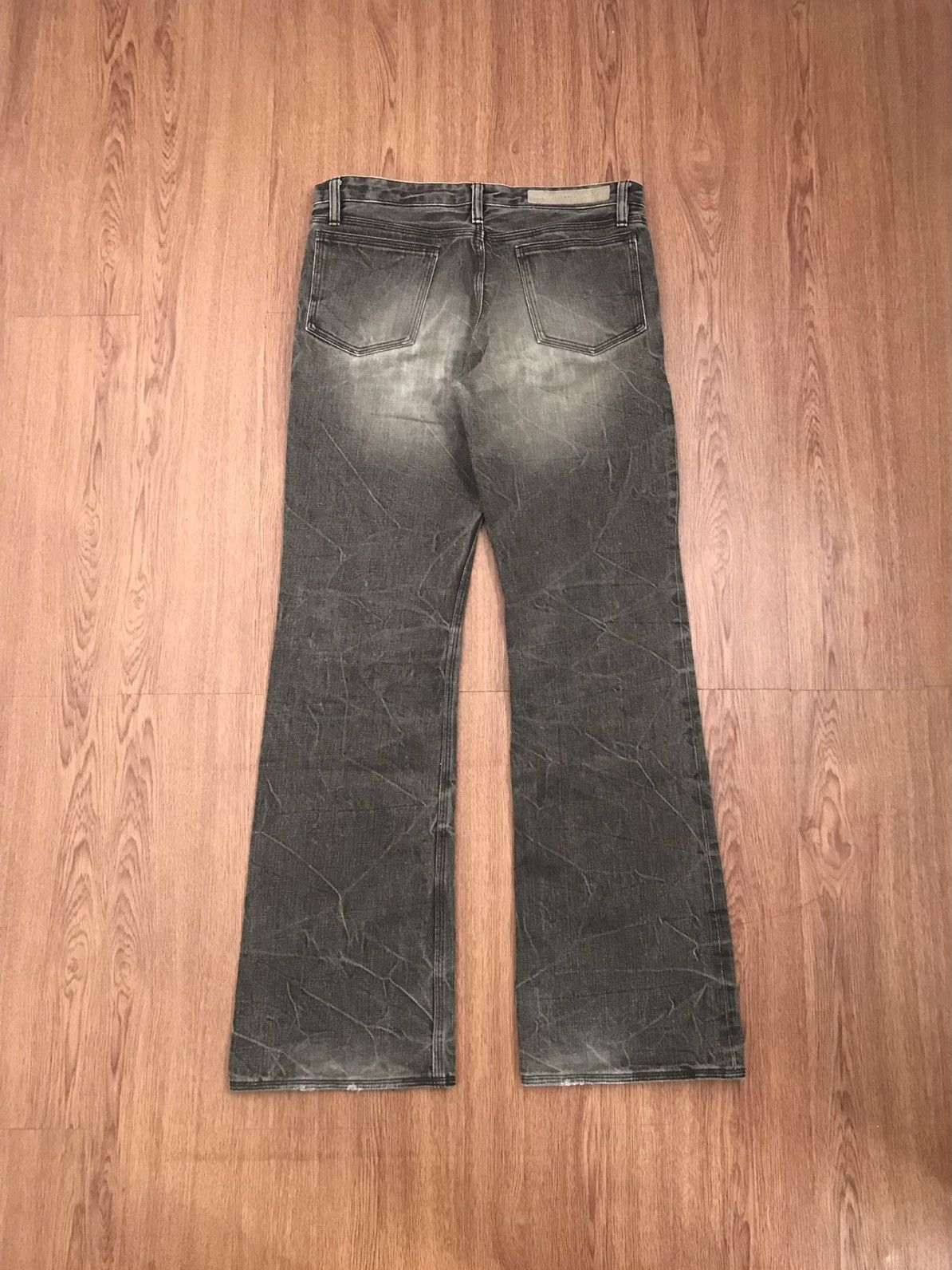JUN MEN Junmen Lightning Flare Pants - Distressed Chic Size US 30 / EU 46 - 2 Thumbnail