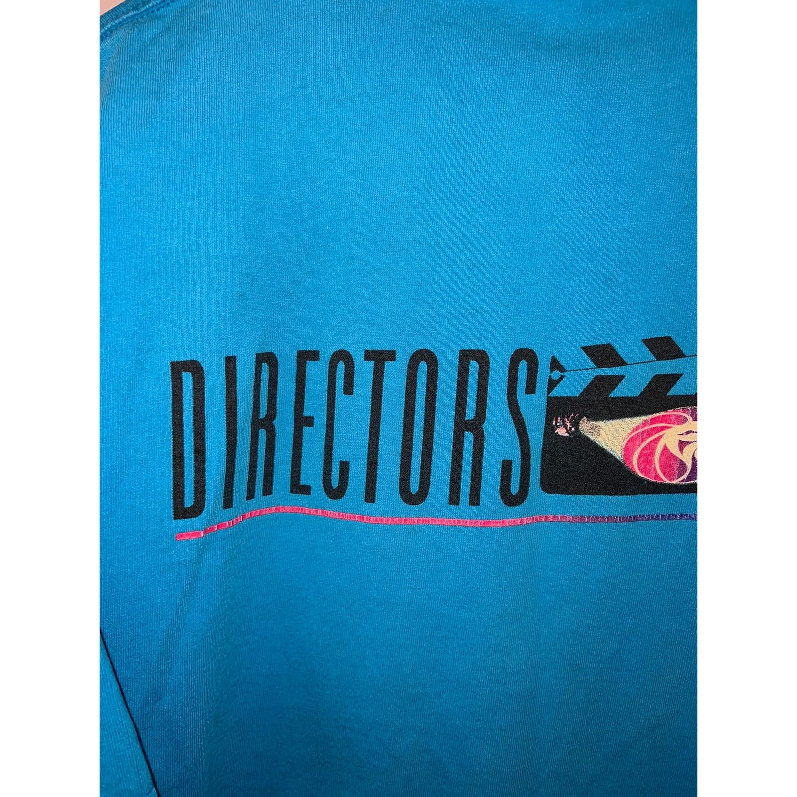 Vintage Vintage MGM Grand Shirt Director's Club Blue Tee VTG 90s XL Size US XL / EU 56 / 4 - 6 Thumbnail