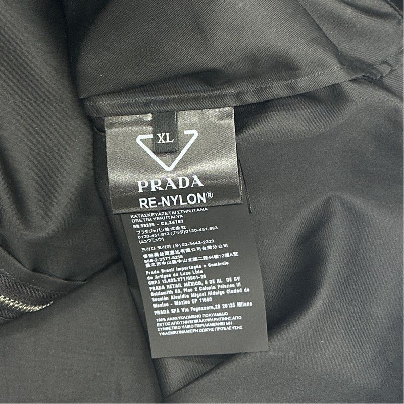 Prada Prada Spring Summer 2025 Black Jacket-2506 Size US XL / EU 56 / 4 - 2 Thumbnail