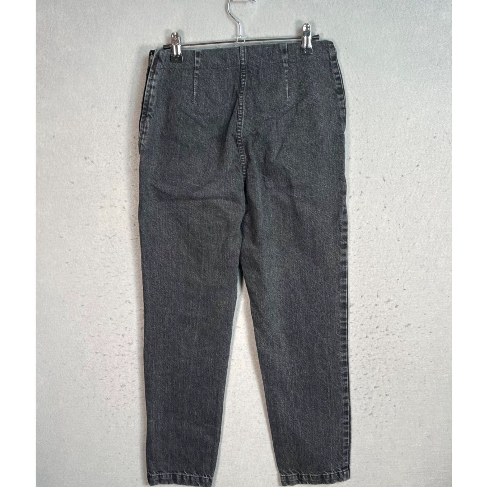Rachel Comey VINTAGE Rachel Comey Jeans Tapered High Waist Black Denim 28 Adult Women 28" Inseam 27" NYC Made in USA Black Womens Jeans Size 28" / US 6 / IT 42 - 2 Thumbnail