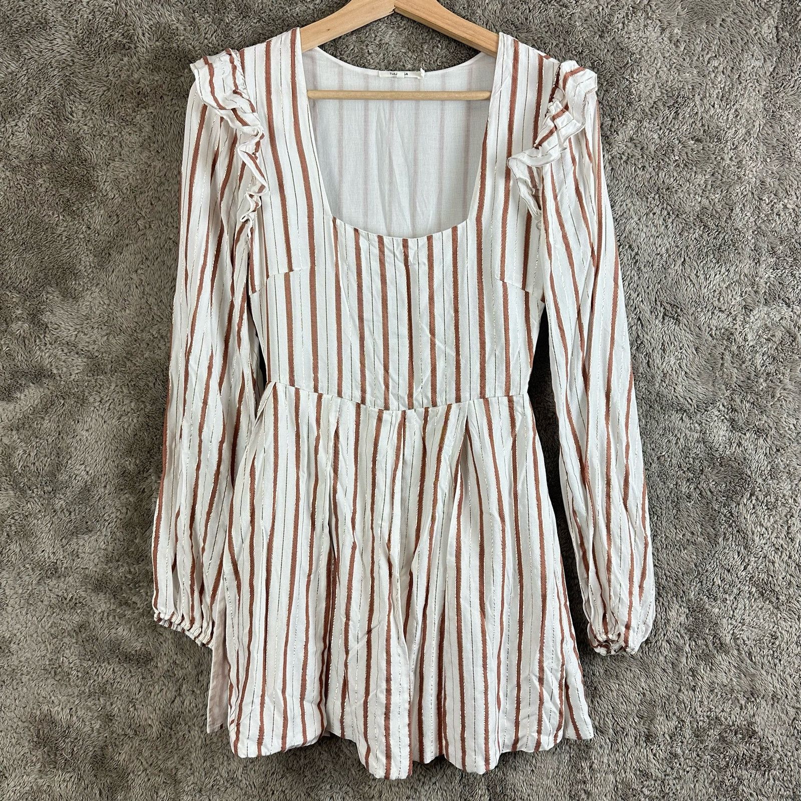Other Tularosa Blaine Dress Long Sleeve Ruffle Mini XS Size XS / US 0-2 / IT 36-38 - 2 Thumbnail