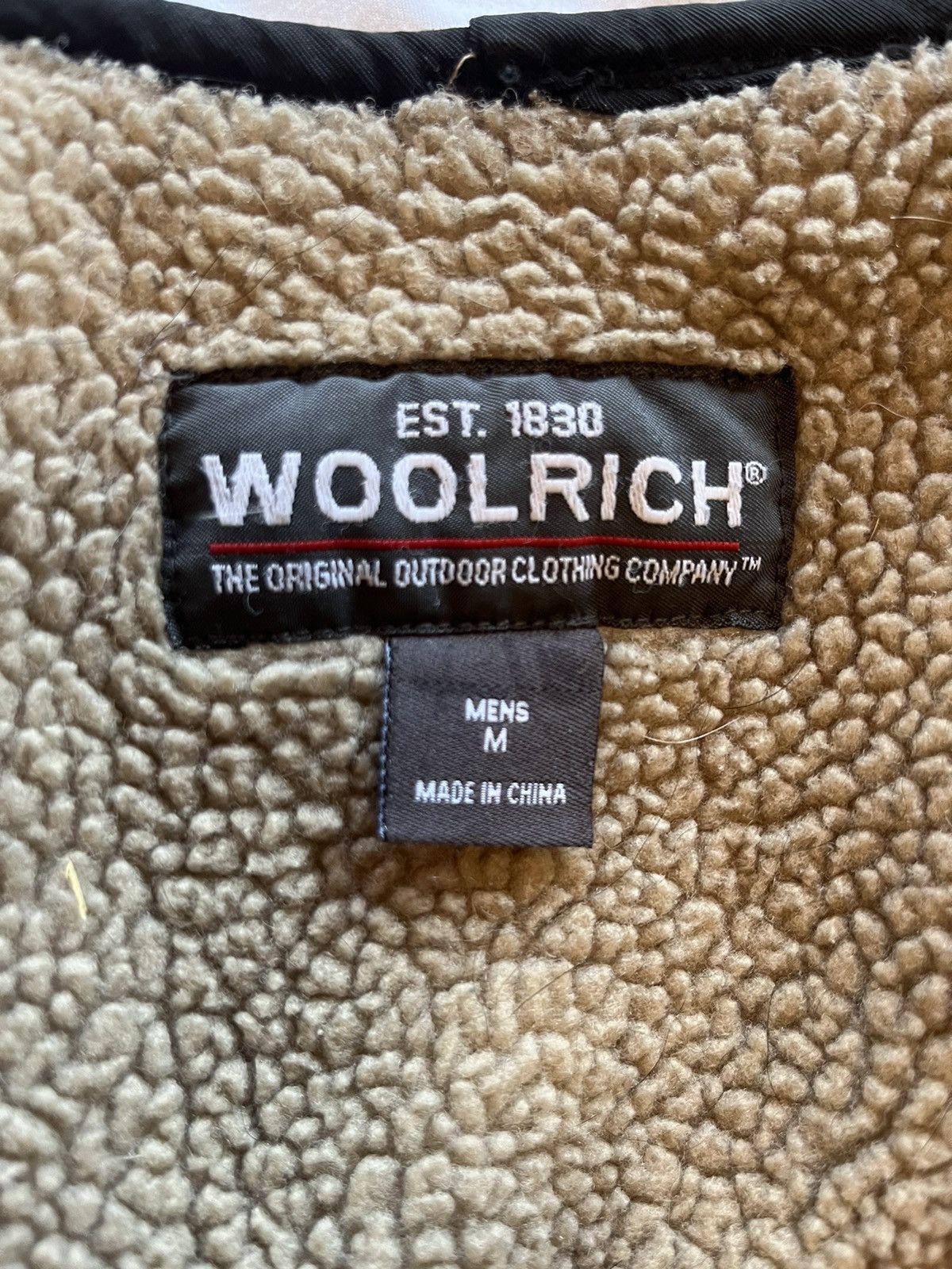 Woolrich Woolen Mills Woolrich Sherpa-Lined Wool Vest Sz M Size US M / EU 48-50 / 2 - 4 Thumbnail
