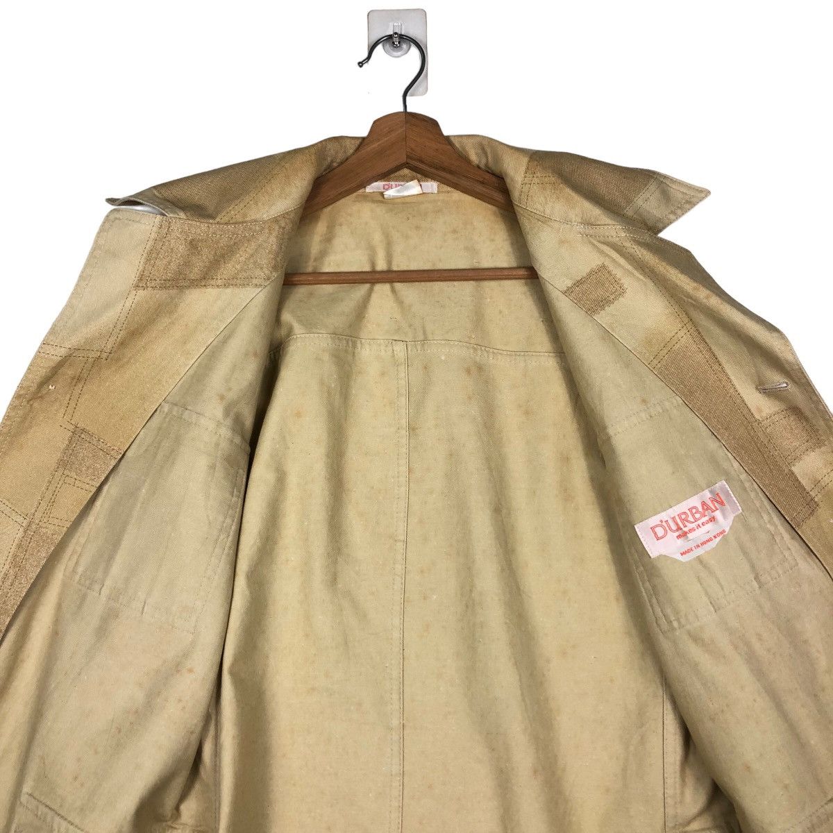 Japanese Brand Vintage Painted Patch Work Shirt Jacket DUrban Issey Miyake Size US M / EU 48-50 / 2 - 14 Thumbnail