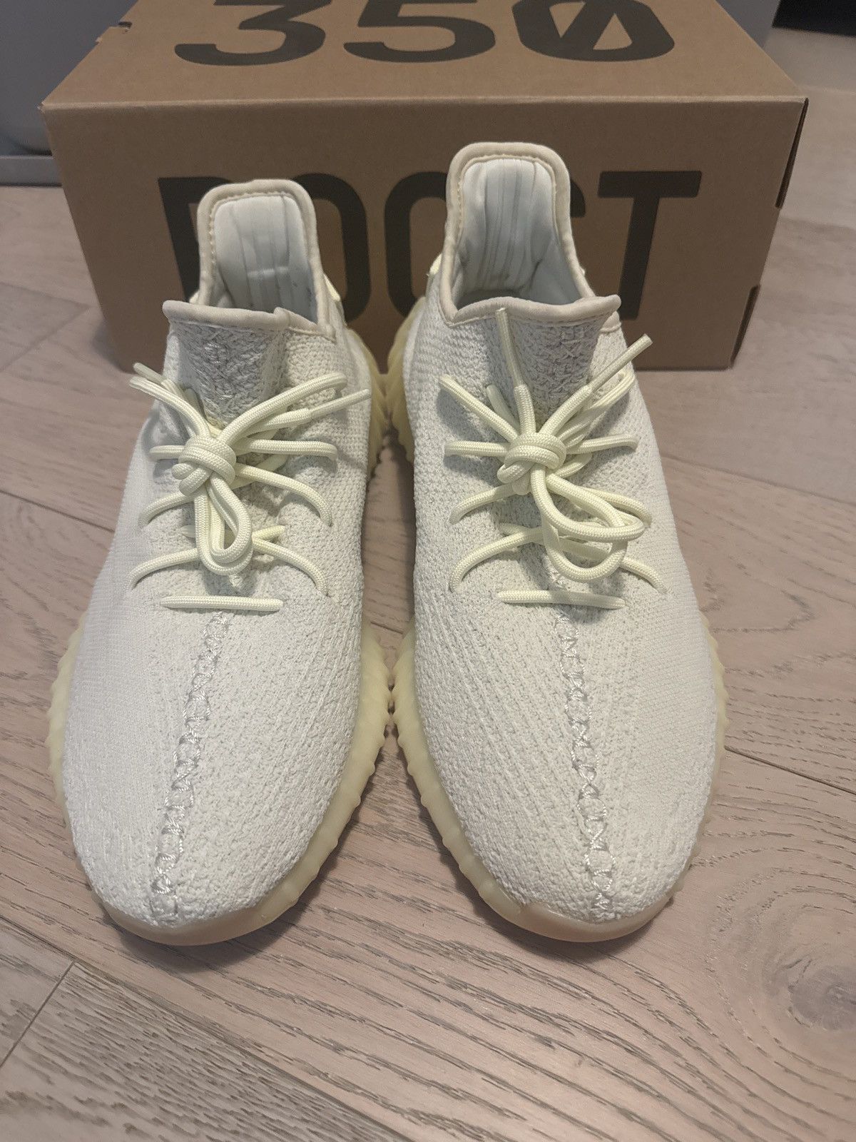 Adidas YEEZY BOOST 350 V2 F36980 BUTTER Size US 12.5 / EU 45-46 - 3 Thumbnail