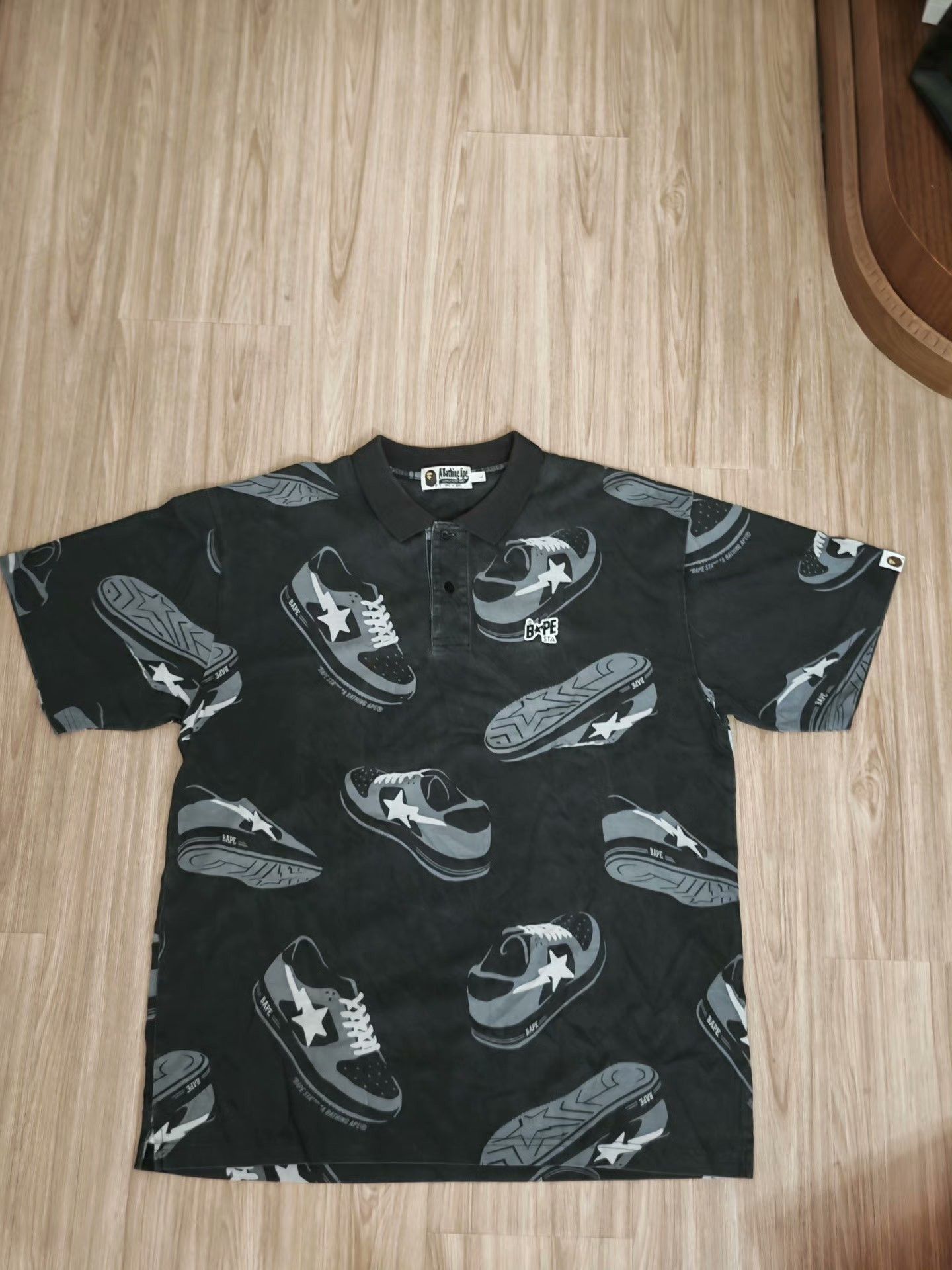 Bape Bape Retro Polo L Men Size US L / EU 52-54 / 3 - 1 Thumbnail