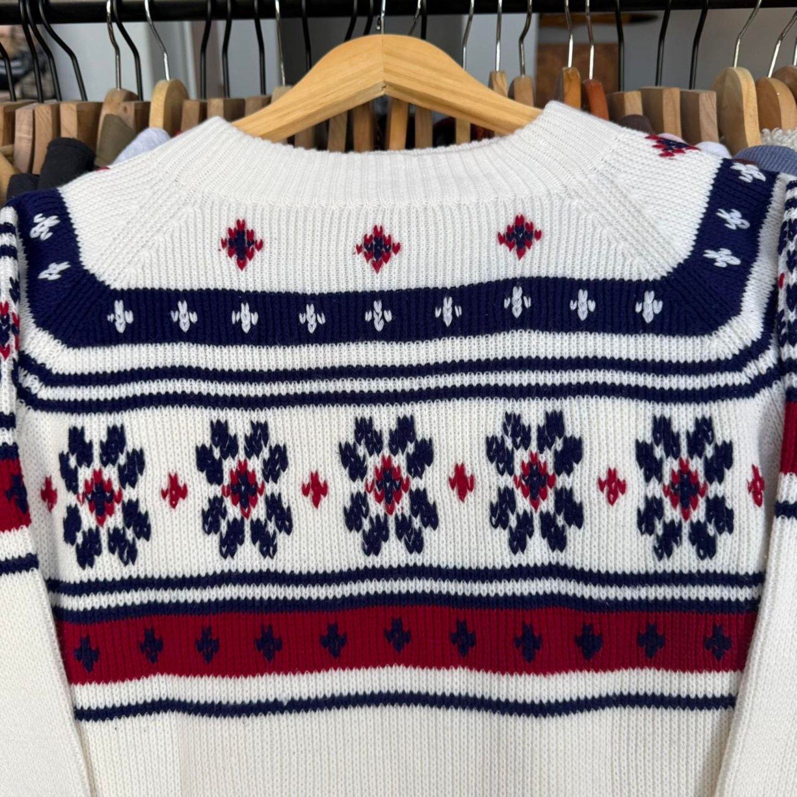JCPenney Vintage 50s or 60s JC Penny Womens Knit Sweater Size M / US 6-8 / IT 42-44 - 3 Thumbnail