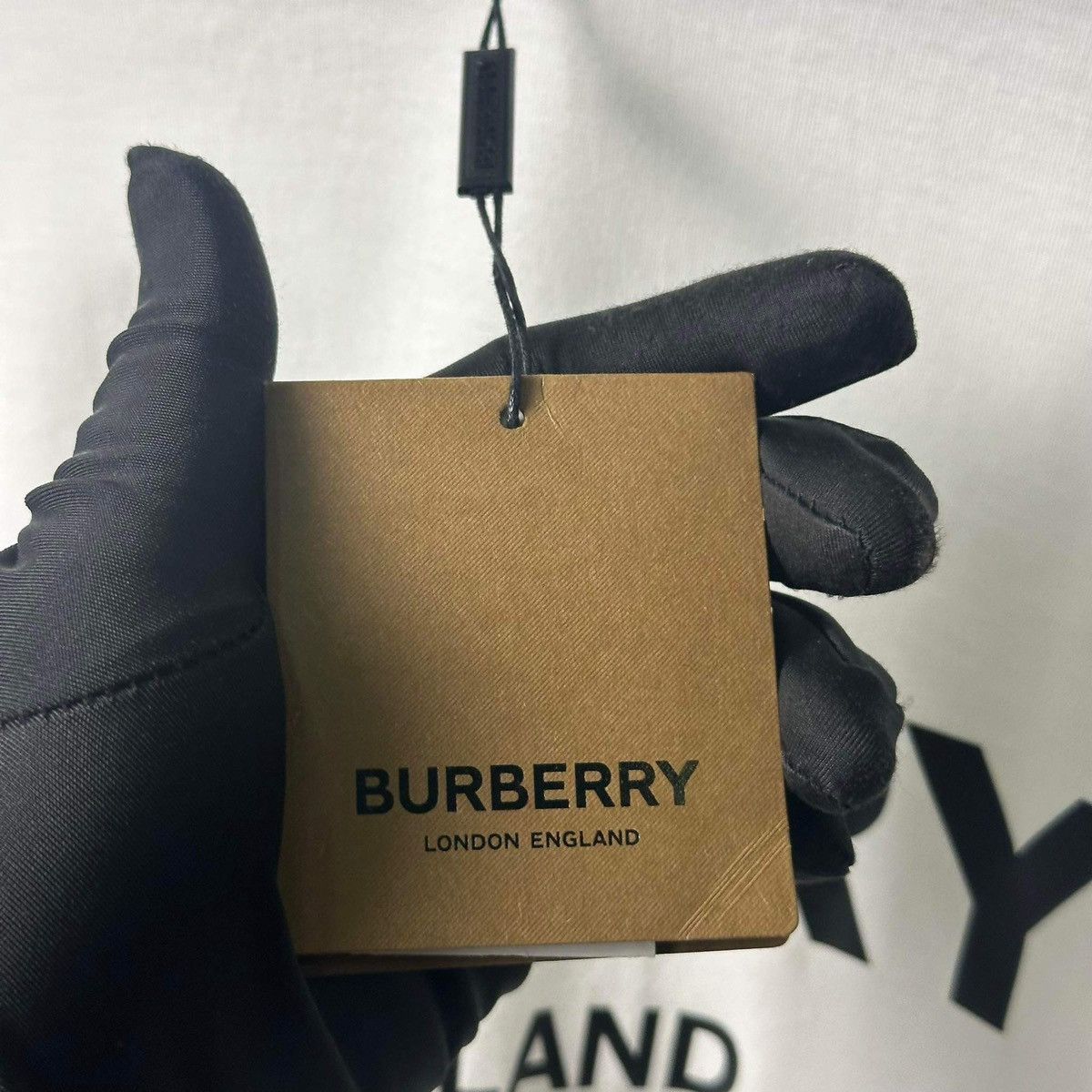 Burberry BURBERRY LOGO WHITE T SHIRT Size US XL / EU 56 / 4 - 12 Thumbnail