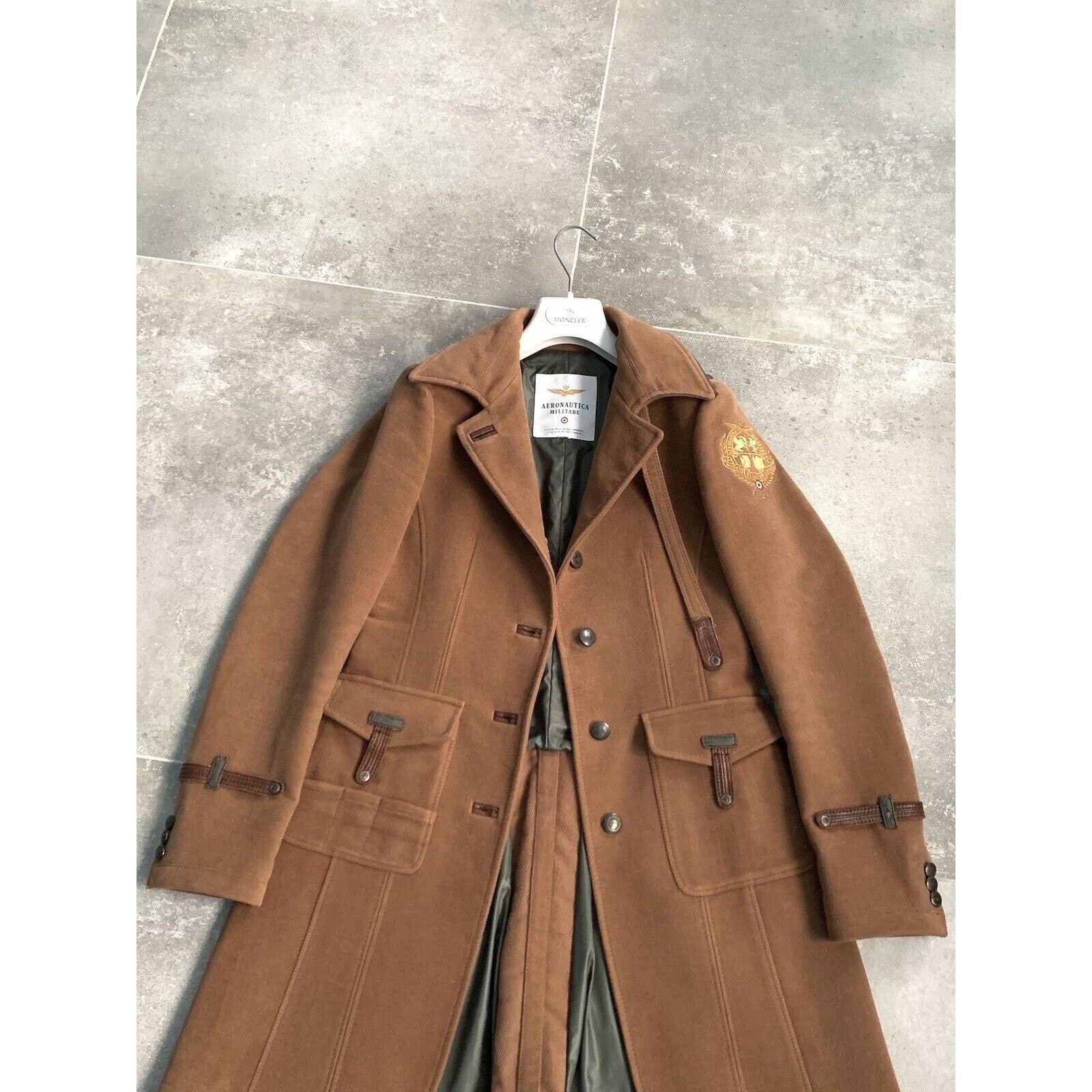 Aeronautica Militare Womens AERONAUTICA MILITARE Trench Coat Jacket EU 36 IT 40 S Size S / US 4 / IT 40 - 6 Thumbnail