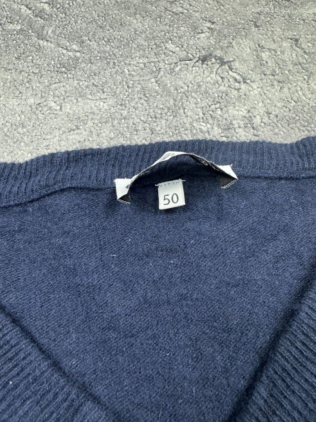 Loro Piana Loro Piana Lana Wool Blue Sweater Luxury Size US M / EU 48-50 / 2 - 9 Thumbnail