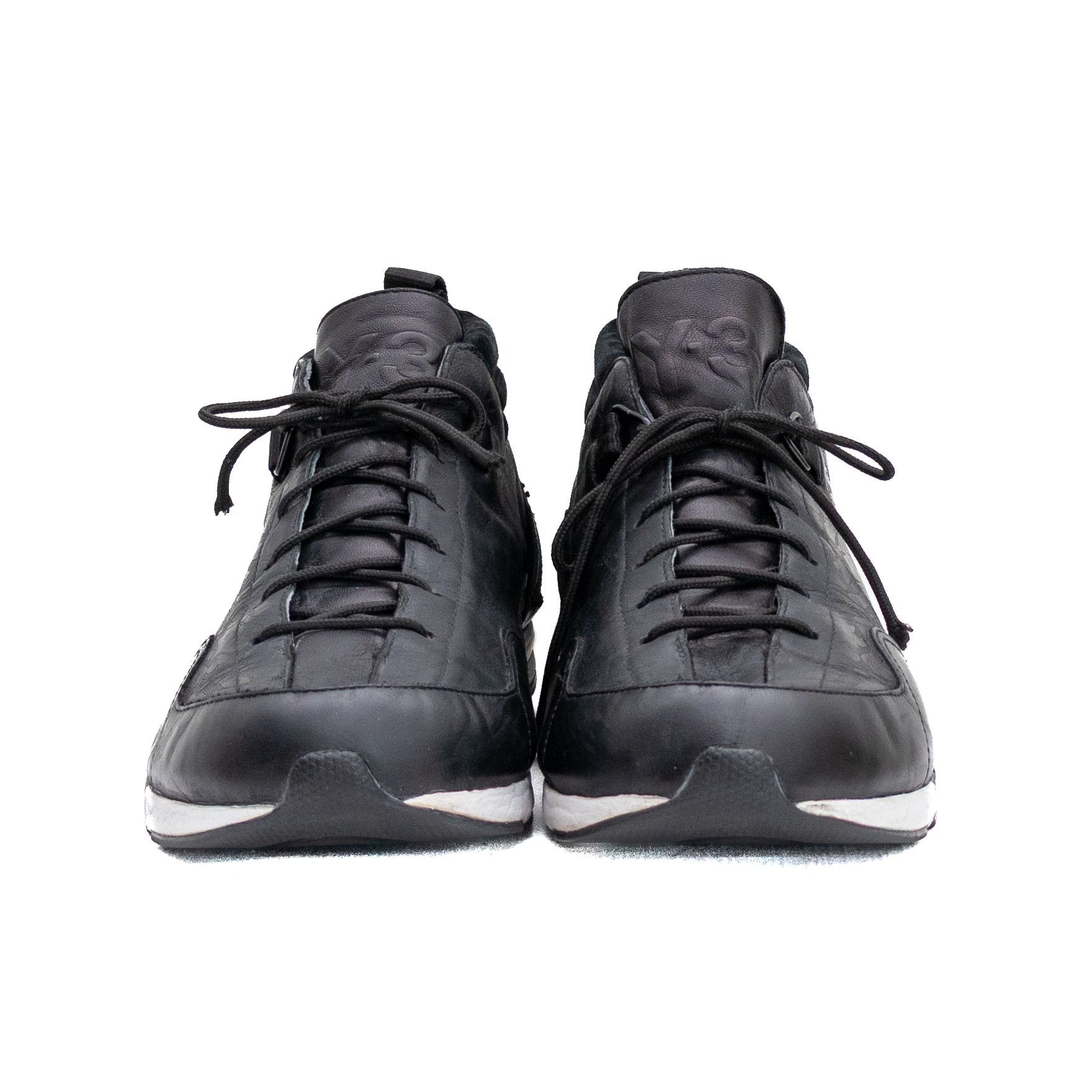 Adidas × Y-3 Y-3 Yohji Yamamoto x Adidas Men’s Black Lark Sneakers 10.5 Size US 10.5 / EU 43-44 - 4 Thumbnail
