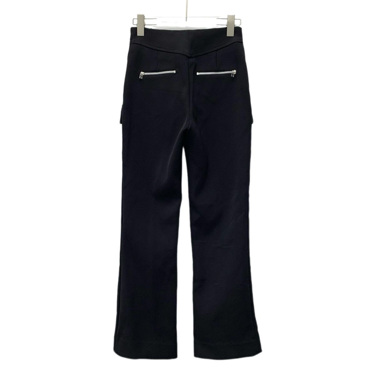 Bottega Veneta Bottega Veneta Black Wool Cargo Casual Pants K26WX Size 25" / US 0 / IT 36 - 2 Thumbnail