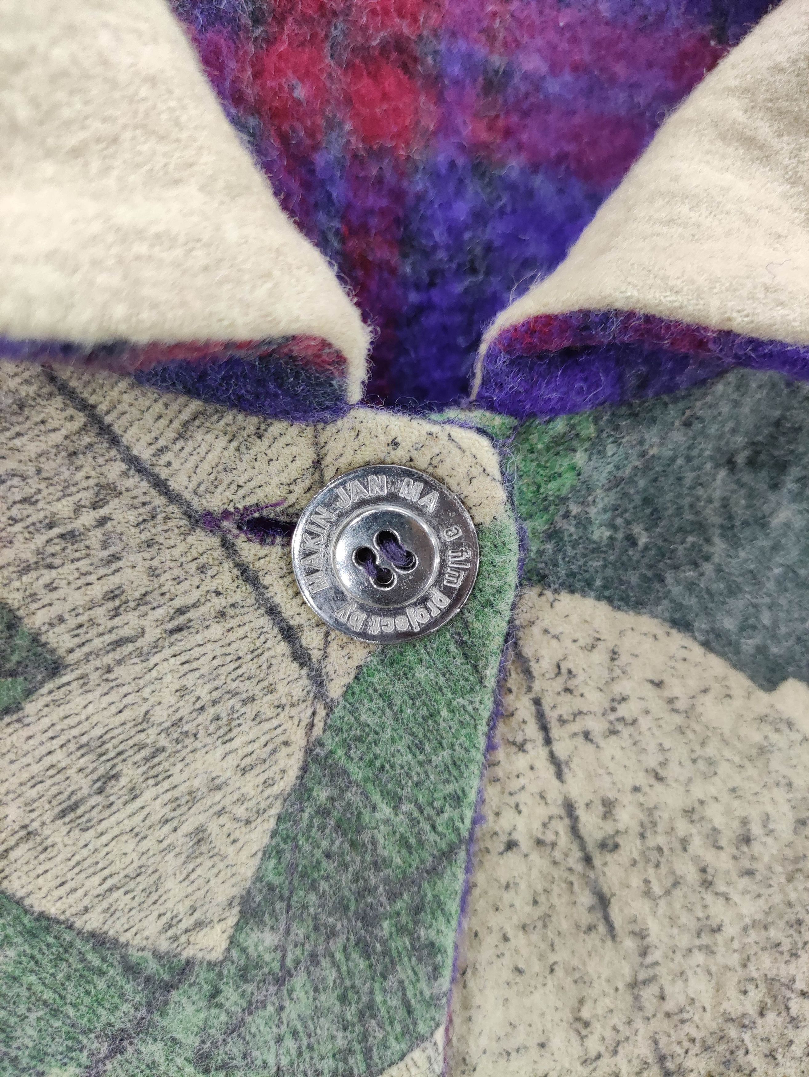 Japanese Brand Vintage Makin Jan ma Reversible Wool Jacket Size US M / EU 48-50 / 2 - 2 Thumbnail