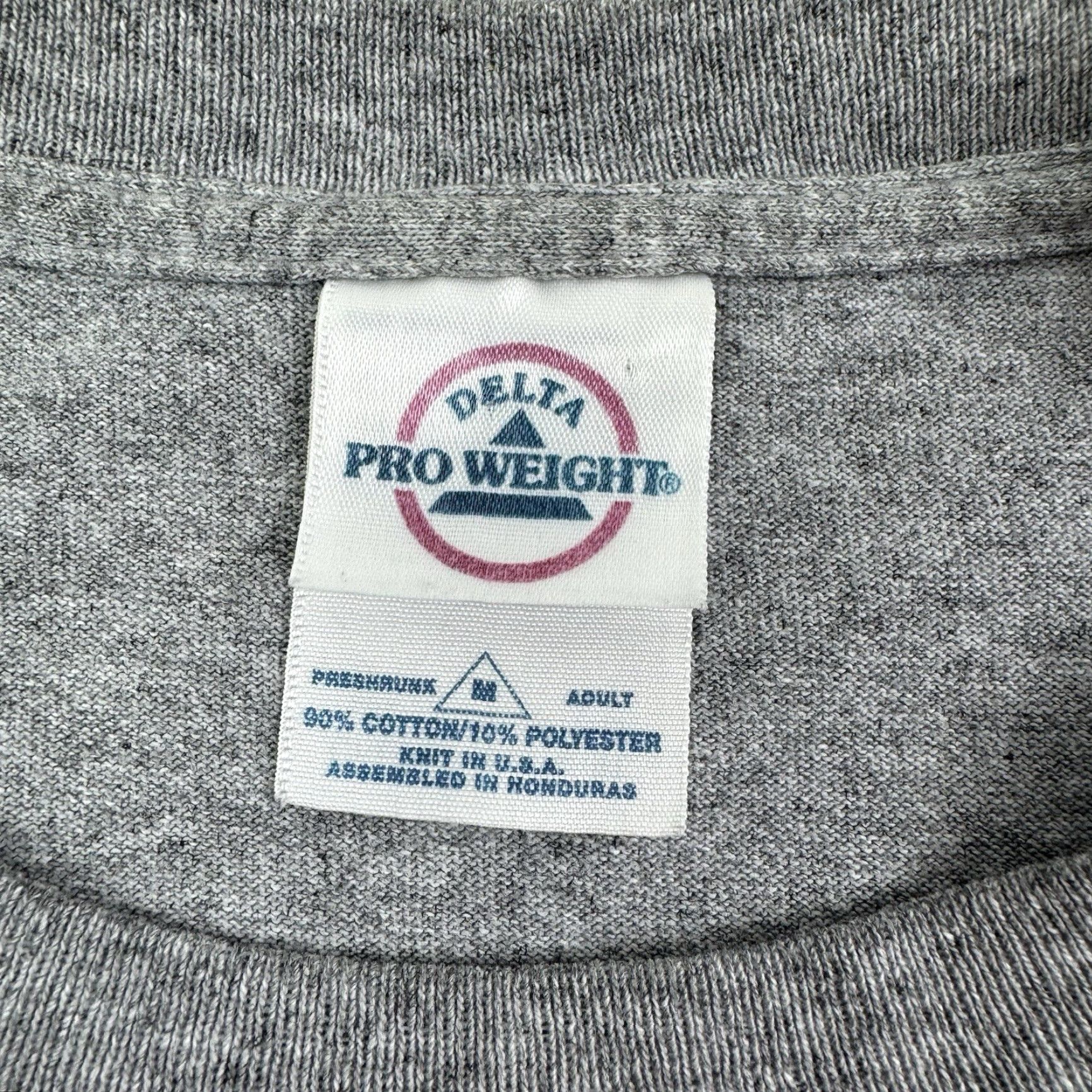Delta VINTAGE Cracker Jack Promo T Shirt Adult Medium Gray Y2K Snacks Mens Size US M / EU 48-50 / 2 - 6 Thumbnail