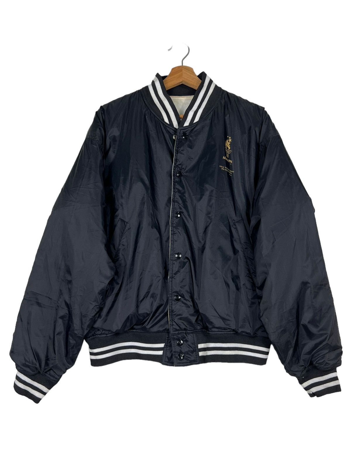 USA Olympics 🔥 VINTAGE 1996 ATLANTA OLYMPICS GAMES PANASONIC JACKET Size US L / EU 52-54 / 3 - 3 Thumbnail