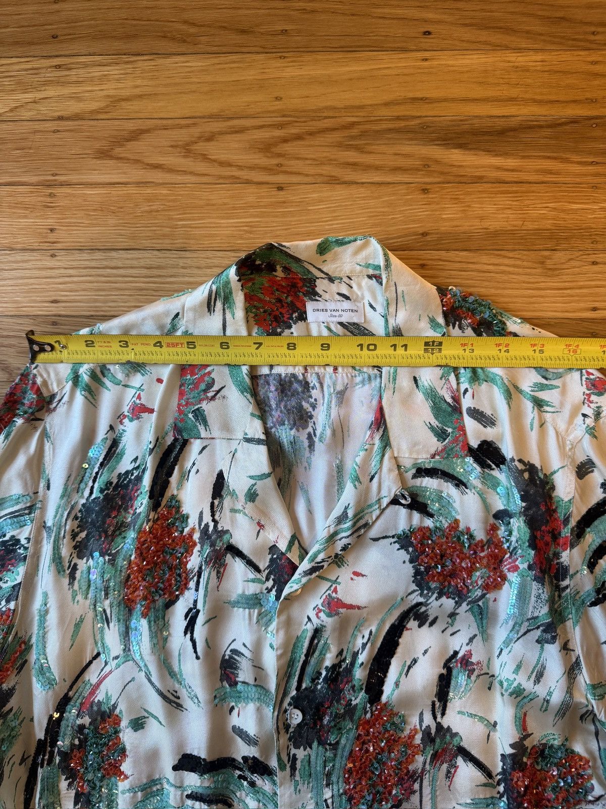 Dries Van Noten Short sleeve embellished button down Size US M / EU 48-50 / 2 - 3 Thumbnail