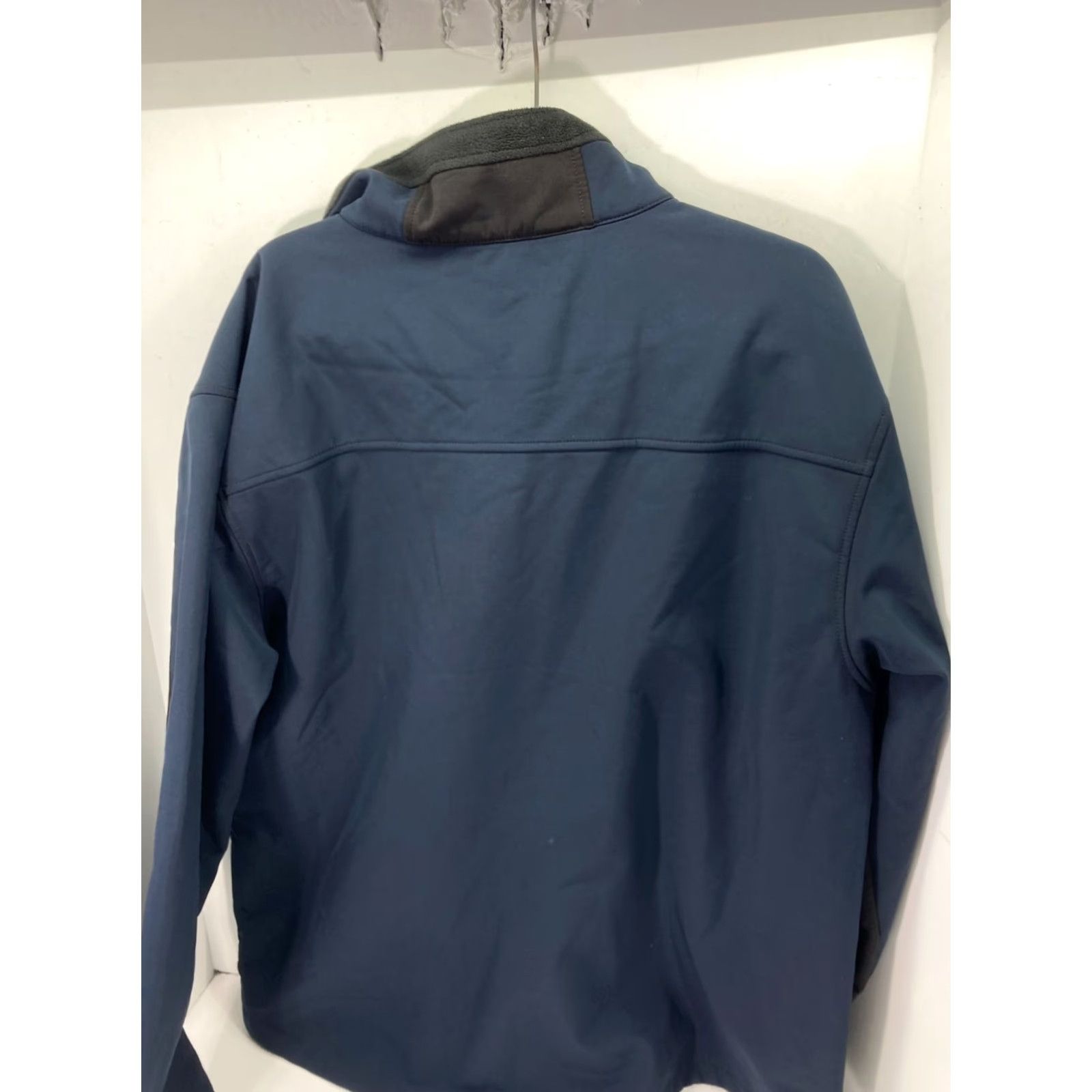 Vintage NRA Full Zip Work Jacket Mens XL Blue Soft Shell Jacket Size US XL / EU 56 / 4 - 7 Thumbnail