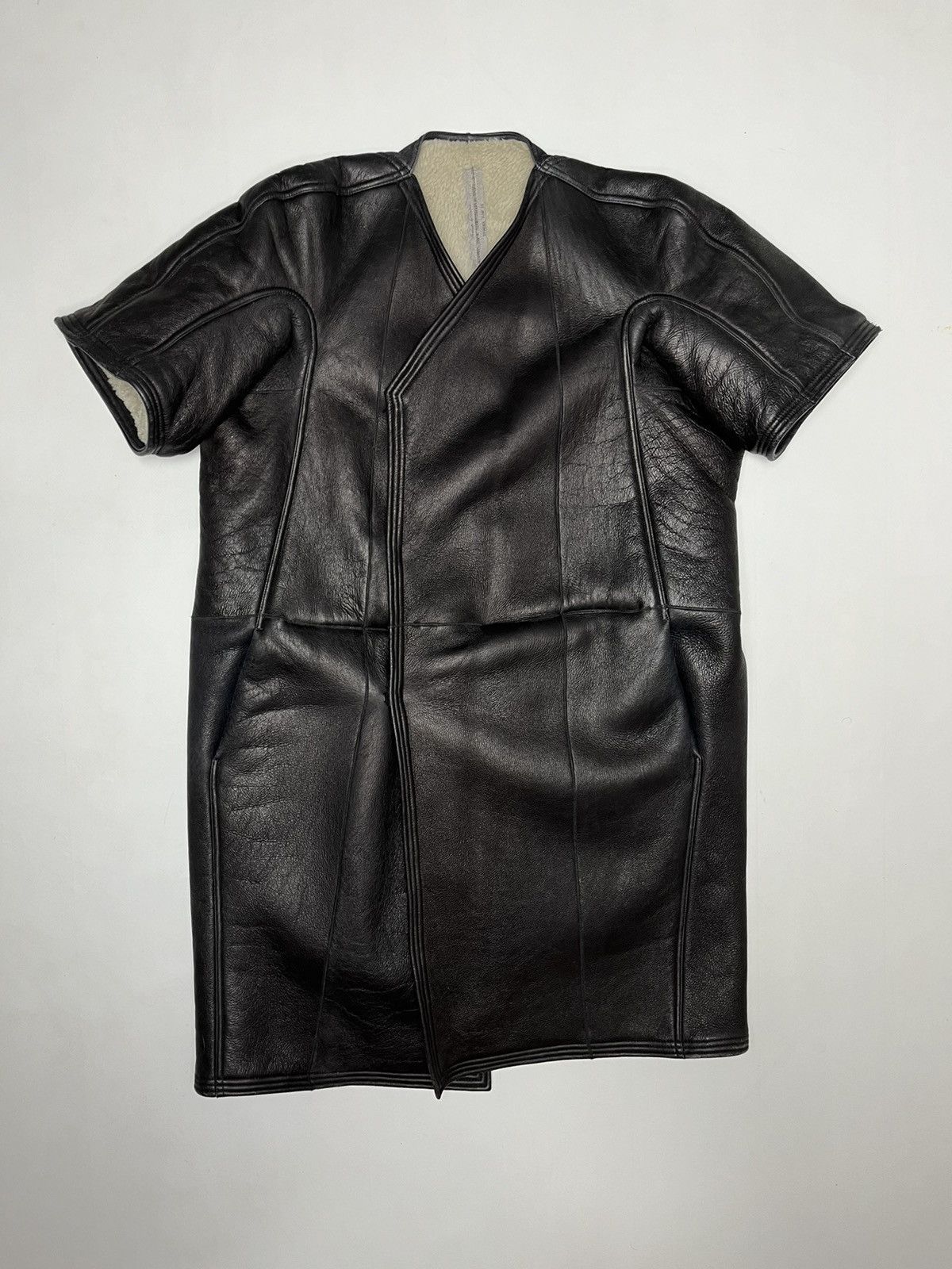 Rick Owens Rick Owen’s Sphinx F/W 15 Leather Jacket Size M / US 6-8 / IT 42-44 - 7 Thumbnail