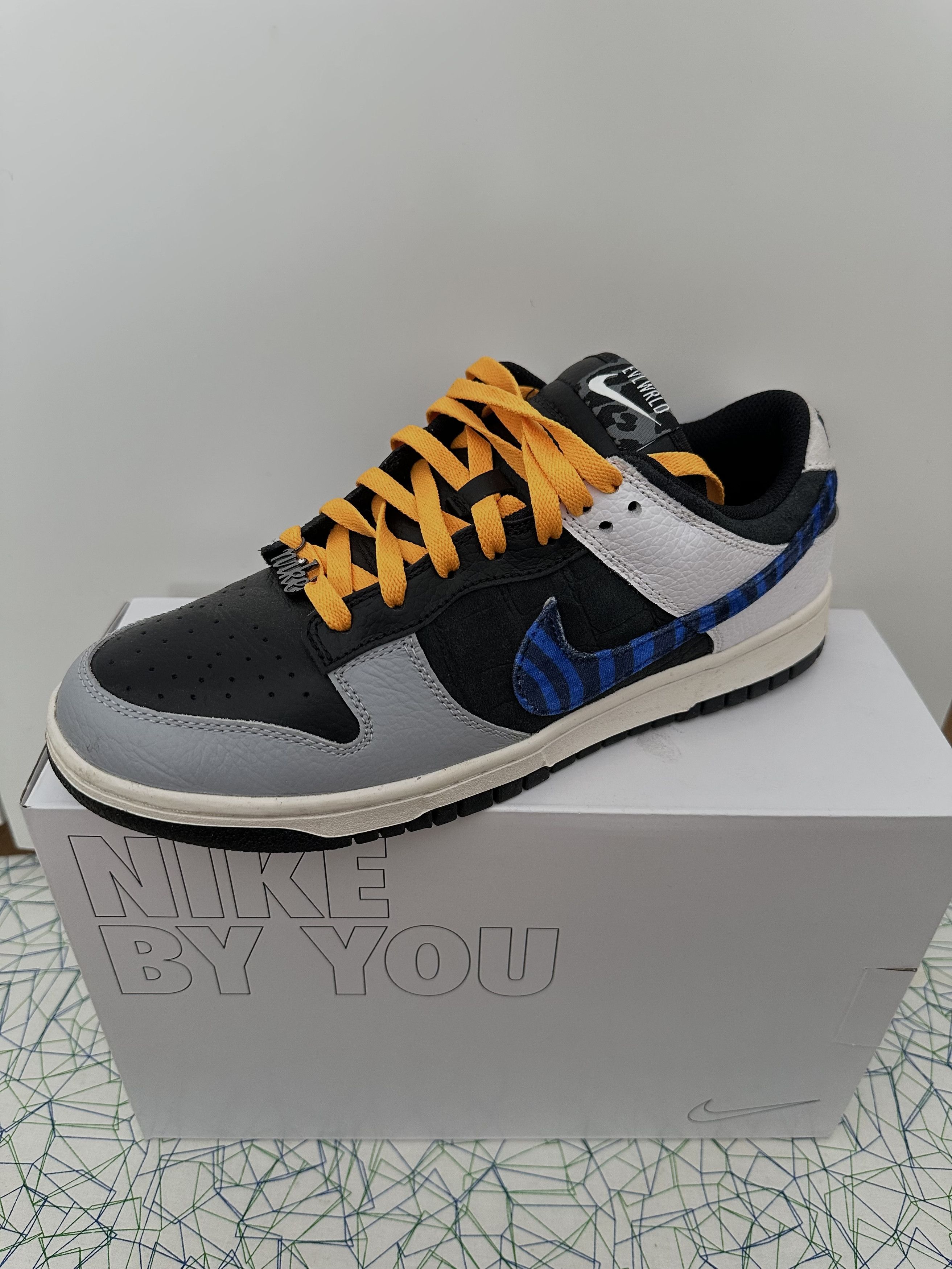 Nike Nike Dunk Low Split Identity Custom Nike By You – One of One Size US 10 / EU 43 - 1 Thumbnail