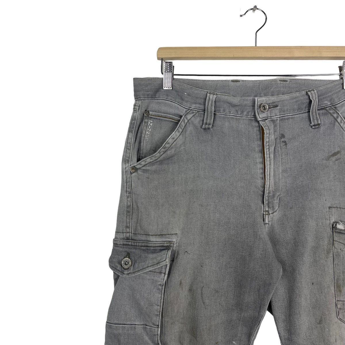 If Six Was Nine Japanase Brand Multipocket Ripped Cargo Pants Size US 36 / EU 52 - 6 Thumbnail