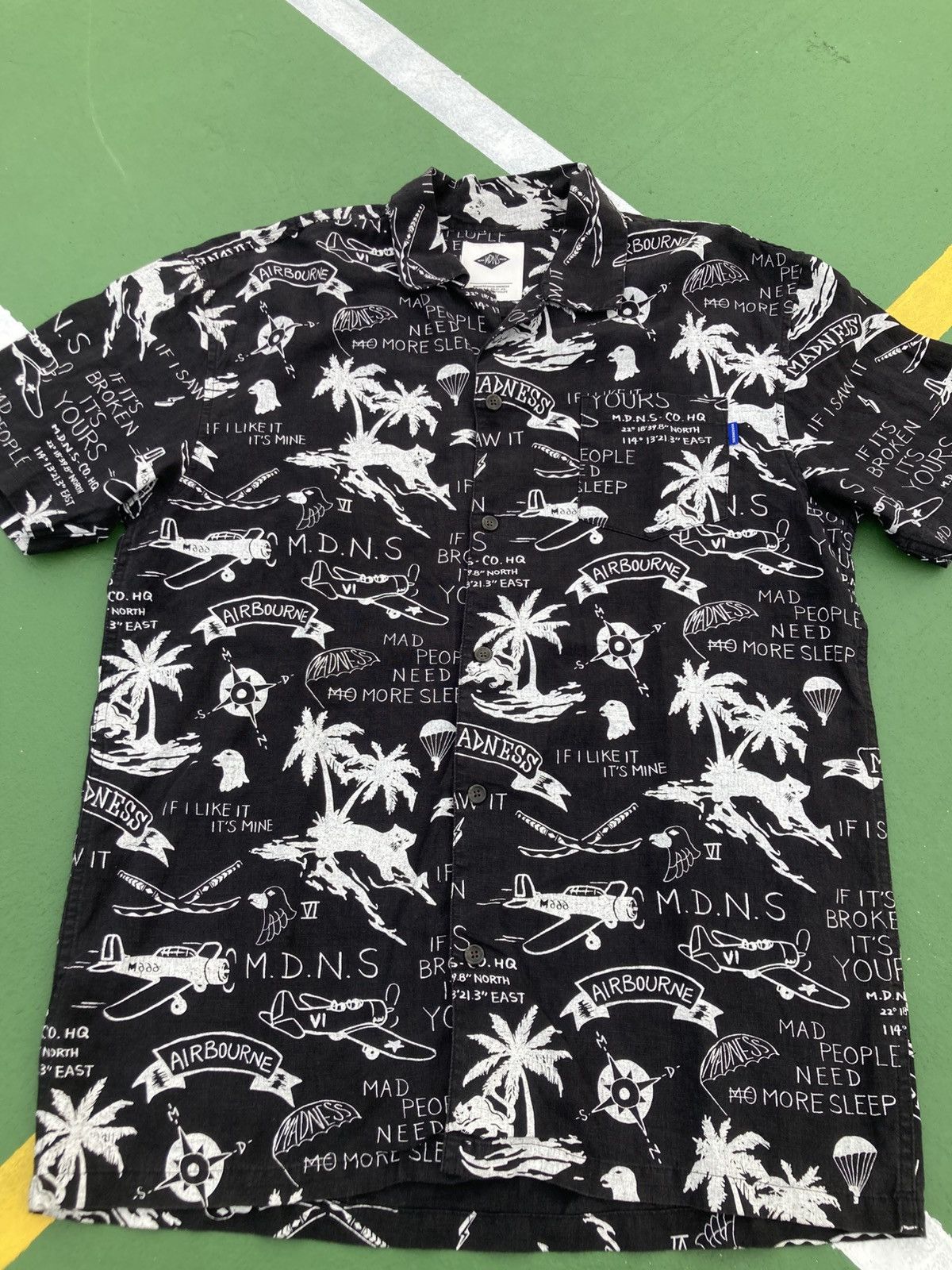 Madness Madness 18SS Collage AOP Graphic Illustration Shirt Size US XL / EU 56 / 4 - 1 Thumbnail