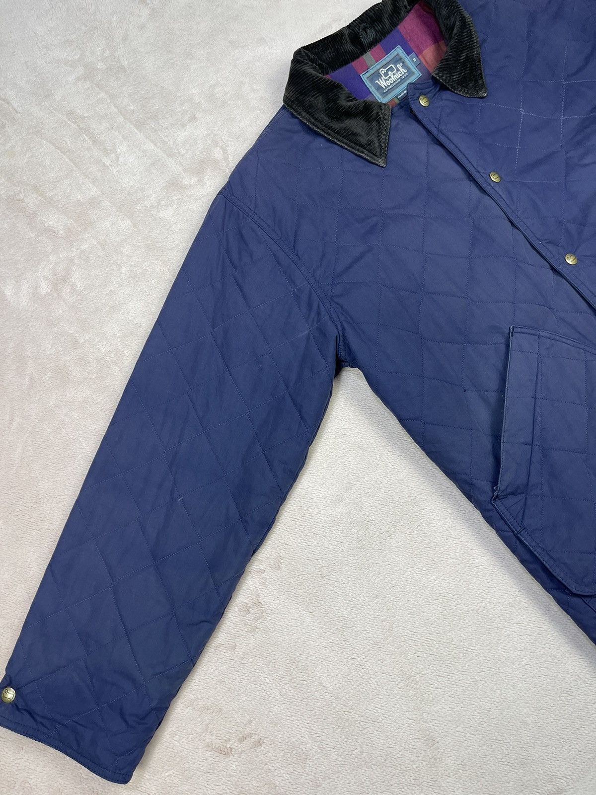 Woolrich Woolen Mills Vtg Woolrich USA Diamond Quilted Chore Jackets Size US M / EU 48-50 / 2 - 4 Thumbnail