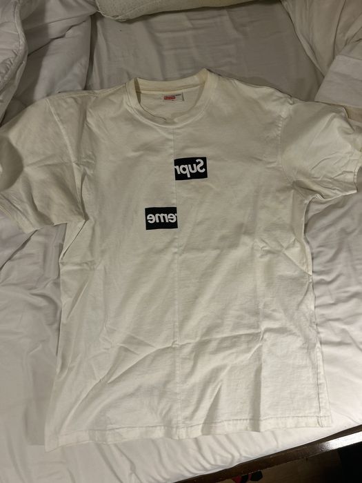 Supreme cdg clearance split tee