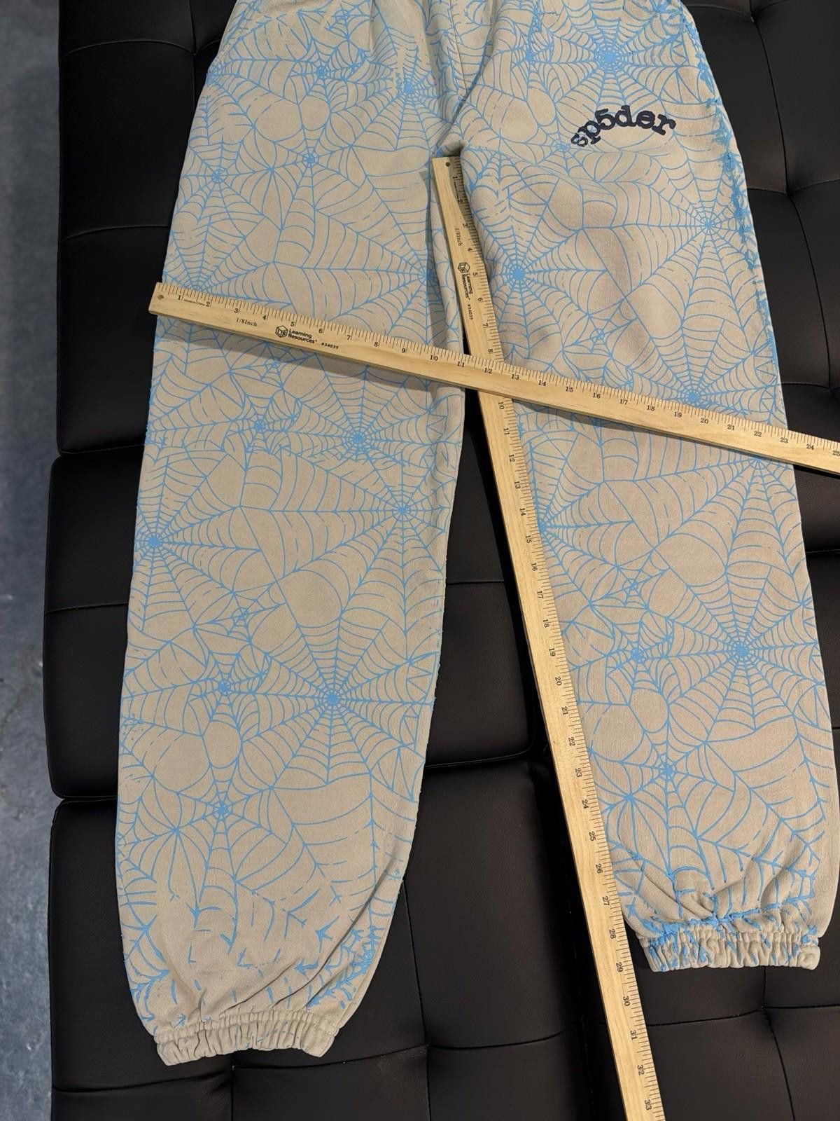 Sp5der Size L - Sp5der Worldwide Blue Sweatpants Young Thug Spider Size US 34 / EU 50 - 10 Thumbnail