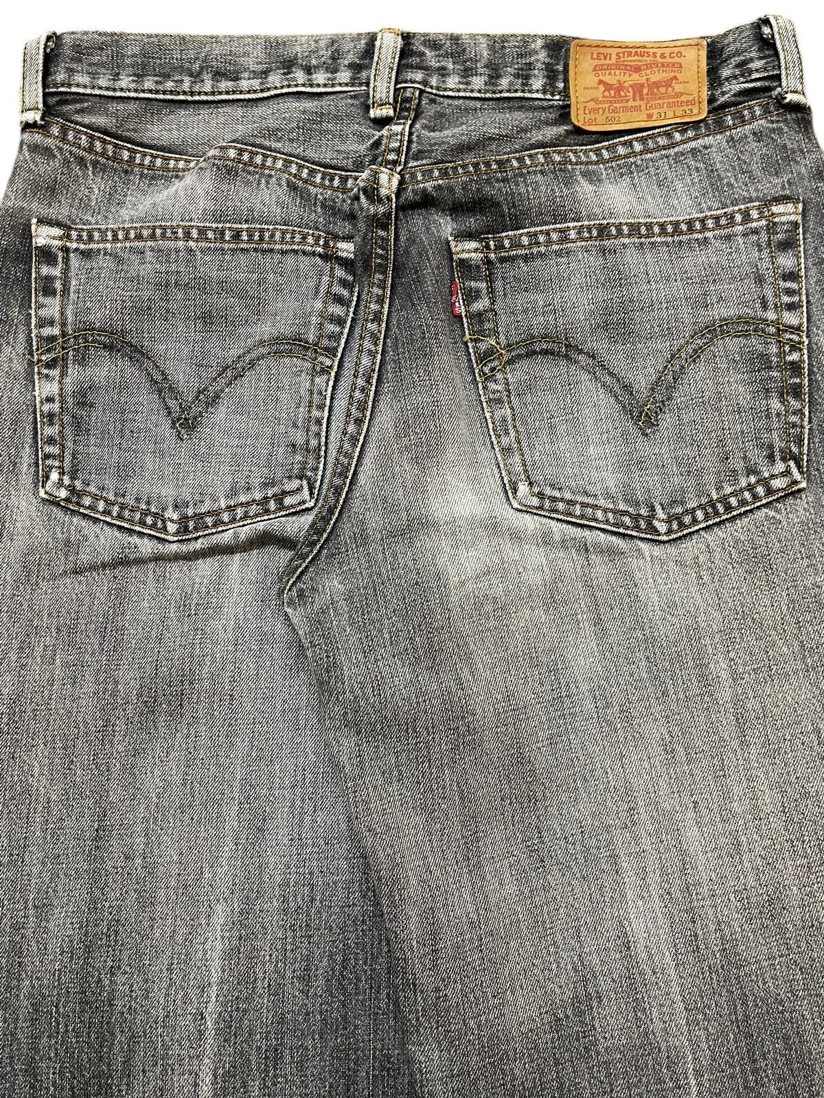 Levi's Vintage 90s Levis 502 Faded Wash Style Baggy Jeans Size US 30 / EU 46 - 6 Thumbnail