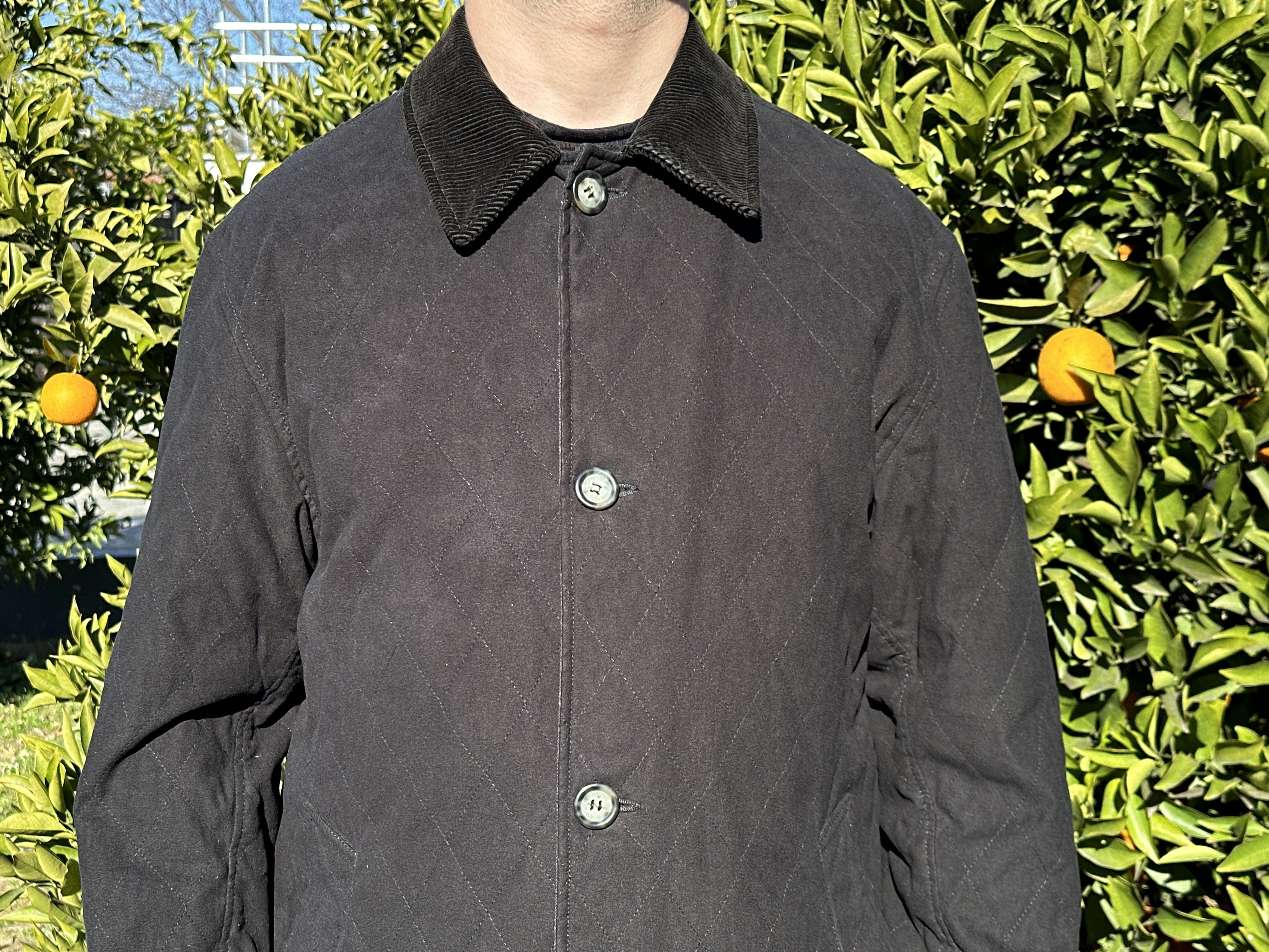 Corneliani Corneliani Suede Look Long Jacket Trench Coat Size 50 M L Size US M / EU 48-50 / 2 - 12 Thumbnail