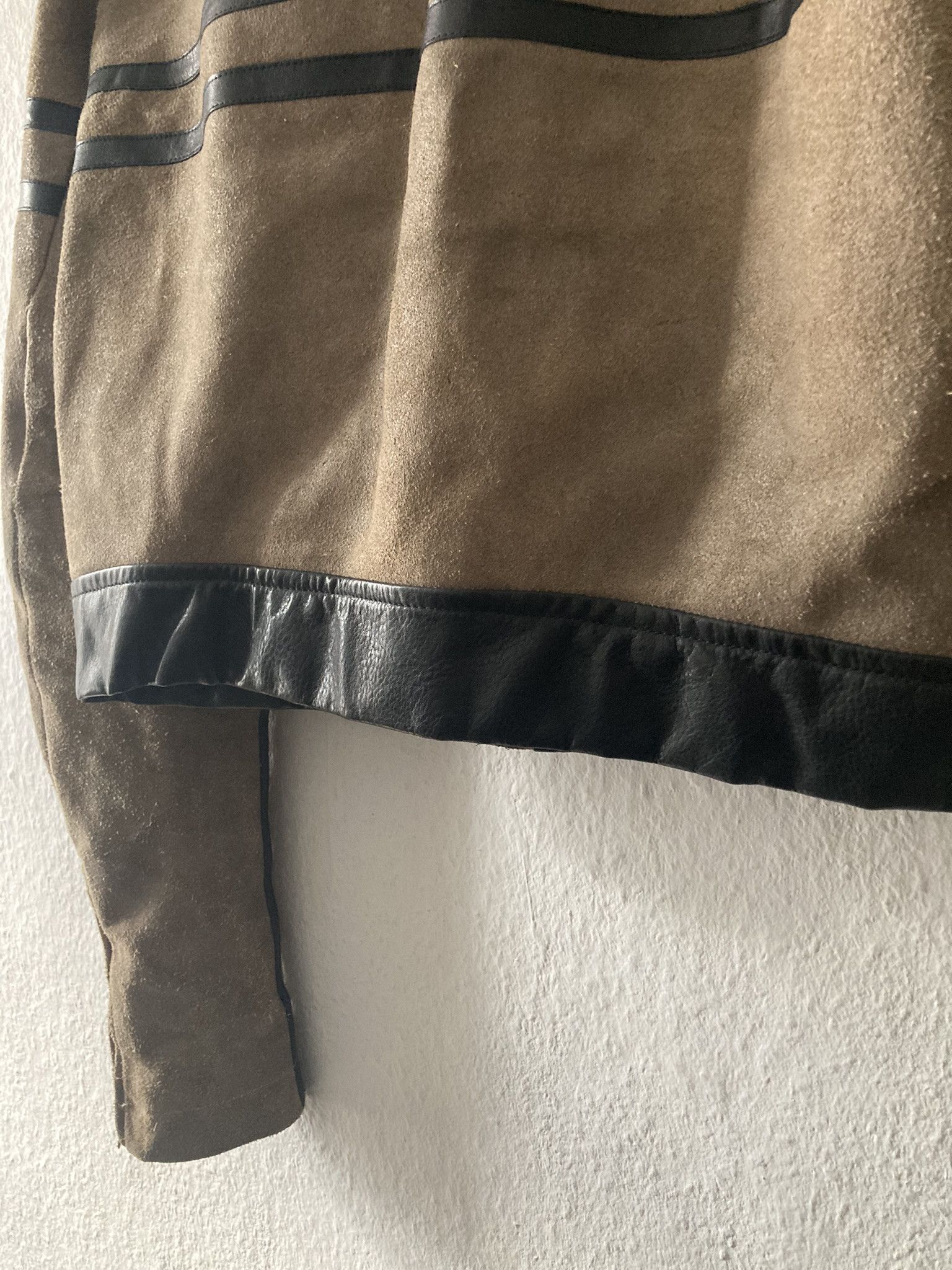 Rick Owens FW12 "MOUNTAIN" Cropped Runway Cow Leather Jacket Rick Owens Size US L / EU 52-54 / 3 - 12 Thumbnail