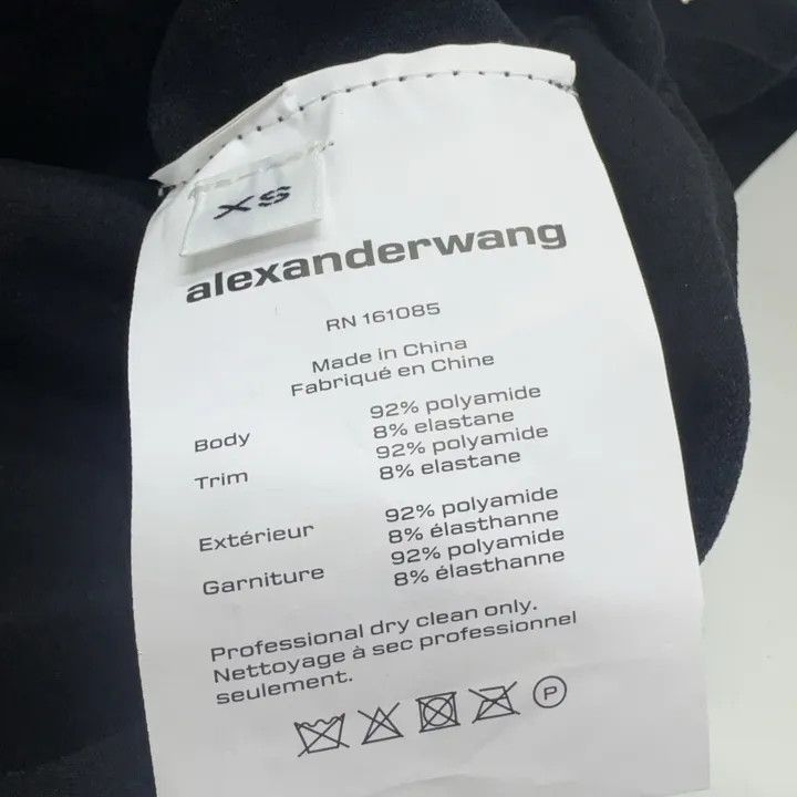 Alexander Wang Alexander Wang SS23 Crystal Print Short Sleeve Top - Size XS / US 0-2 / IT 36-38 - 6 Thumbnail