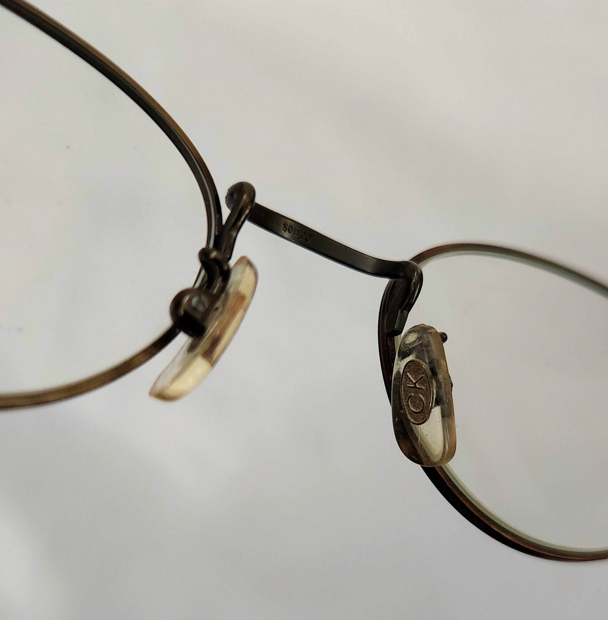 Calvin Klein × Vintage CALVIN KLEIN Vintage Tortoise 136 557 EYEGLASSES Frame Italy Size ONE SIZE - 13 Thumbnail