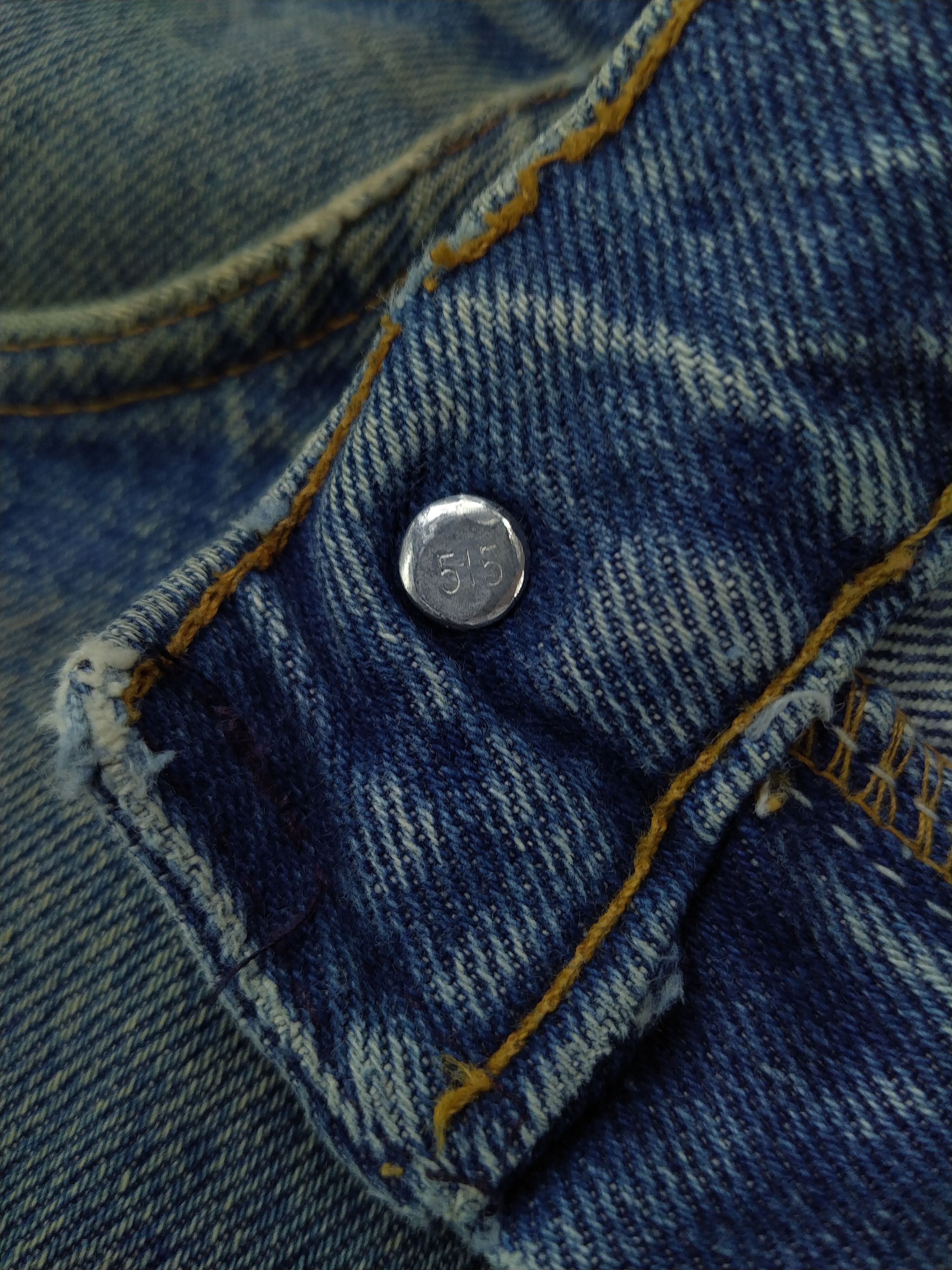 Levi's Distressed Vintage Levi's USA Denim 35x28.5 -JN278 Size US 35 - 10 Thumbnail