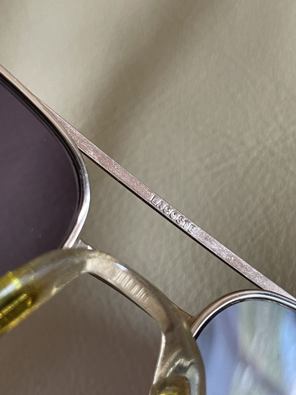 Lacoste Vintage Lacoste sunglases Size ONE SIZE - 5 Thumbnail